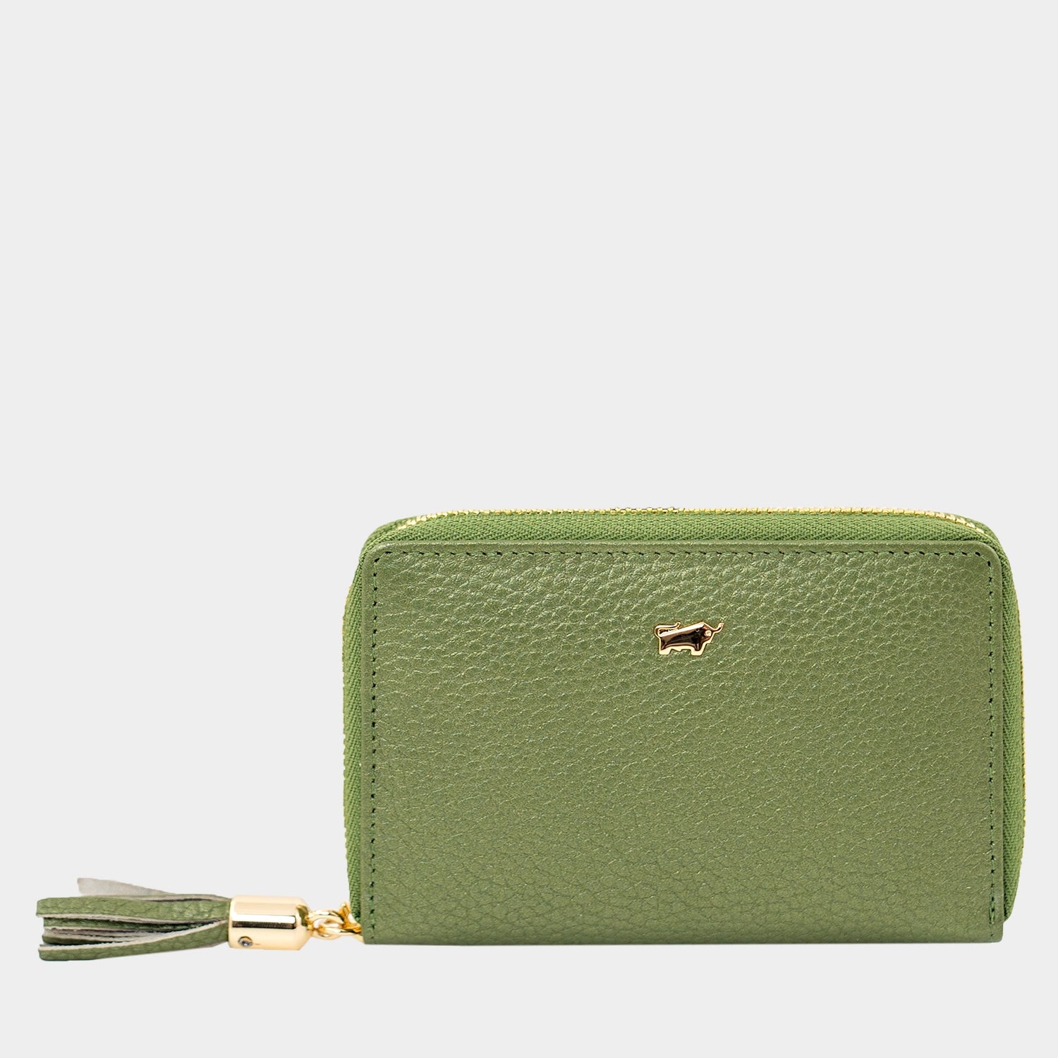 Frontansicht ALESSIA RV-Geldbörse 4CS basil
