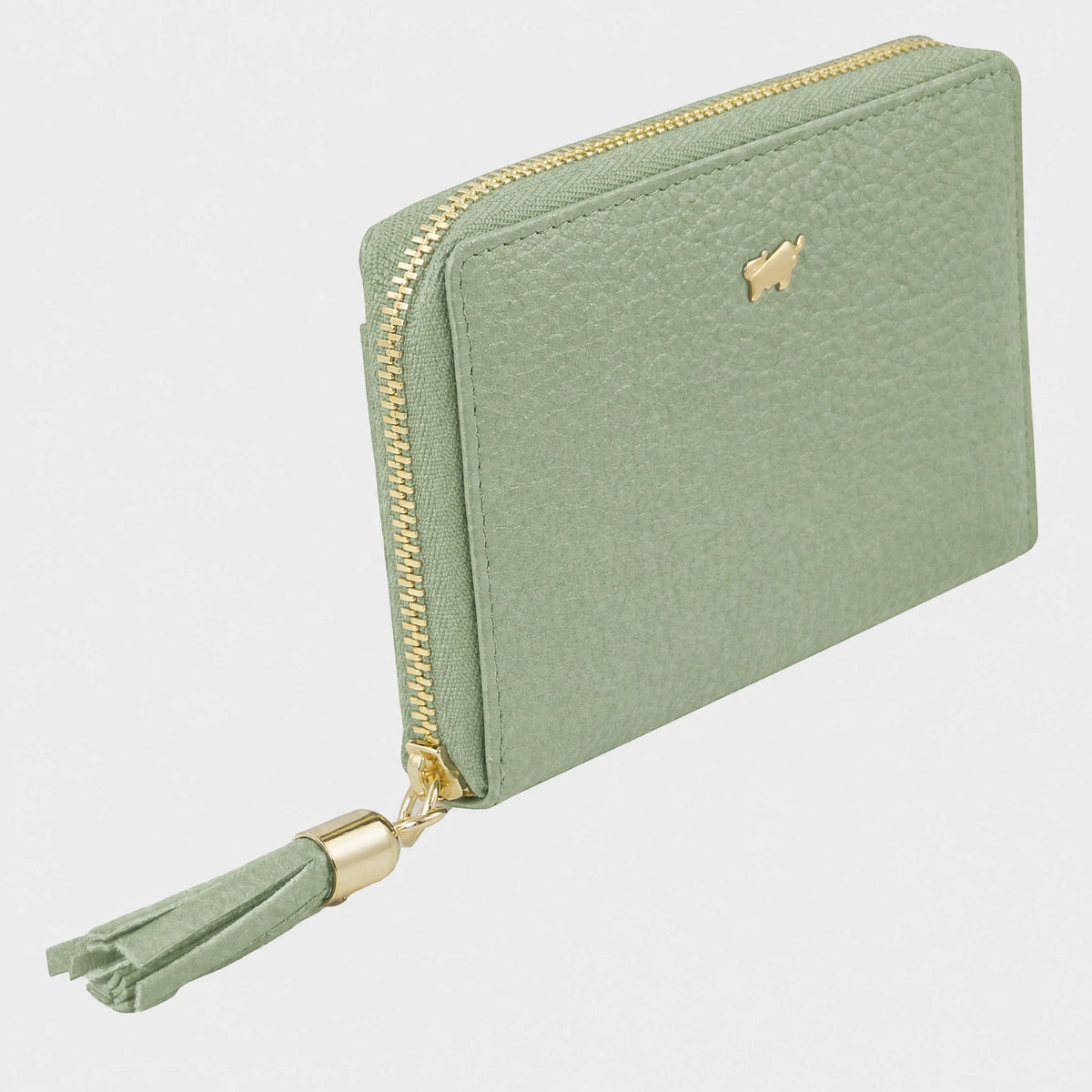 Schrägansicht ALESSIA RV-Geldbörse 4CS sage green