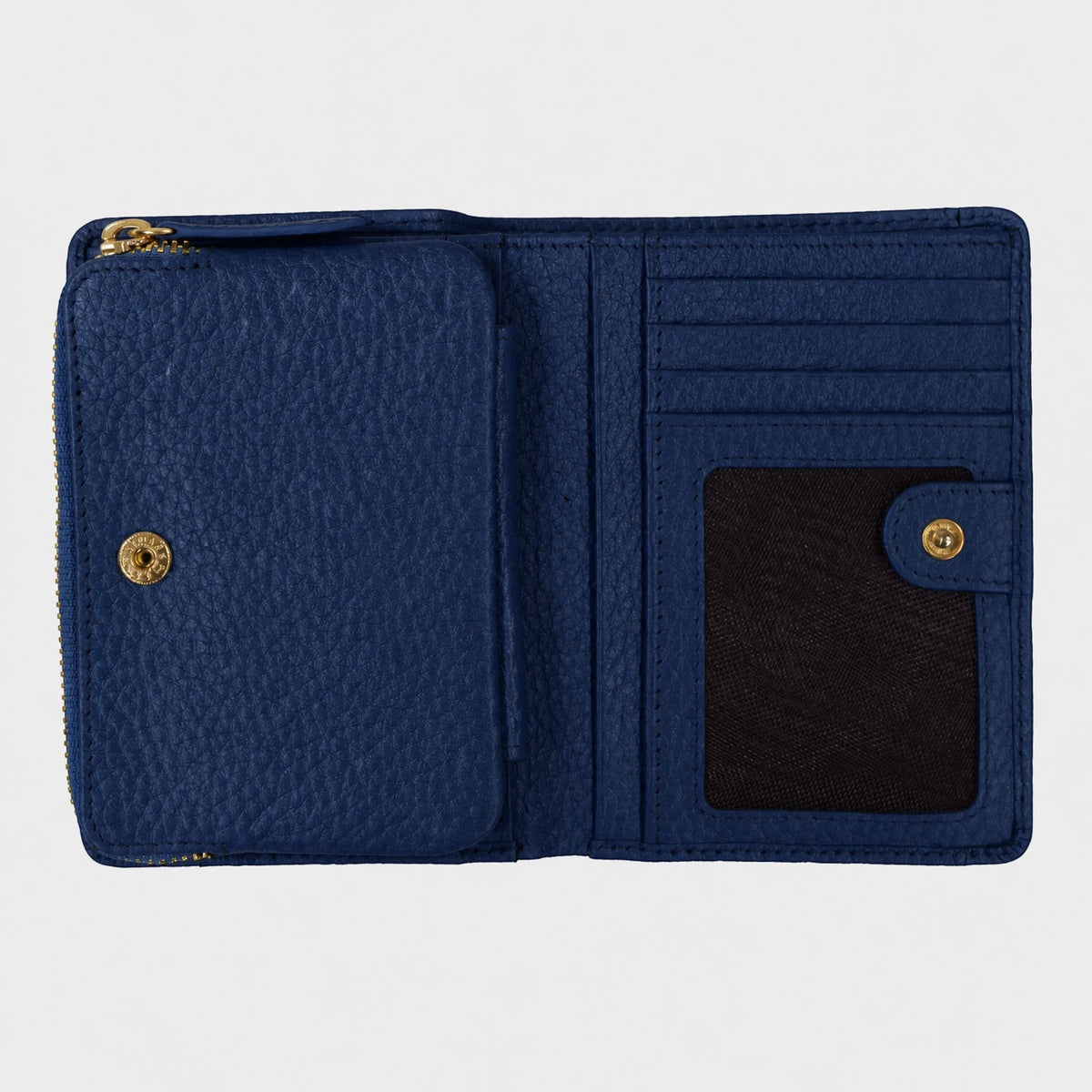 Innenansicht ALESSIA Mini Geldbörse 8CS deep blue