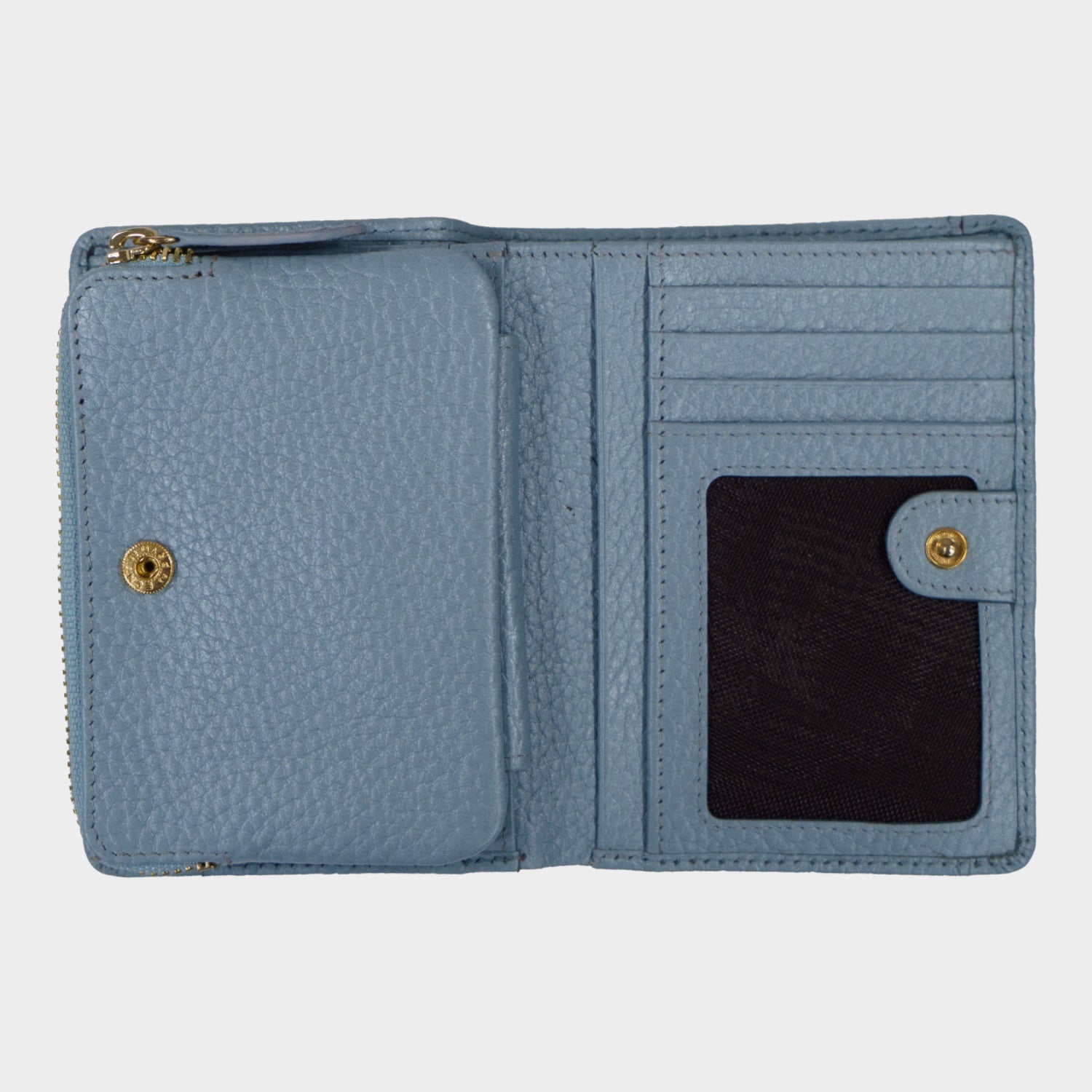 Innenansicht ALESSIA Mini Geldbörse 8CS ice blue