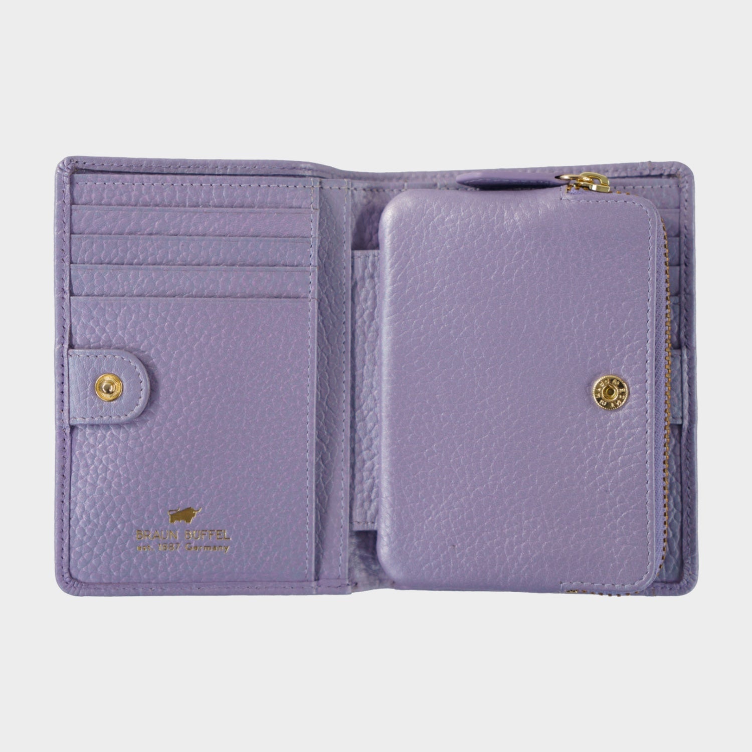 ALESSIA Mini Geldbörse 8CS frosted violet
