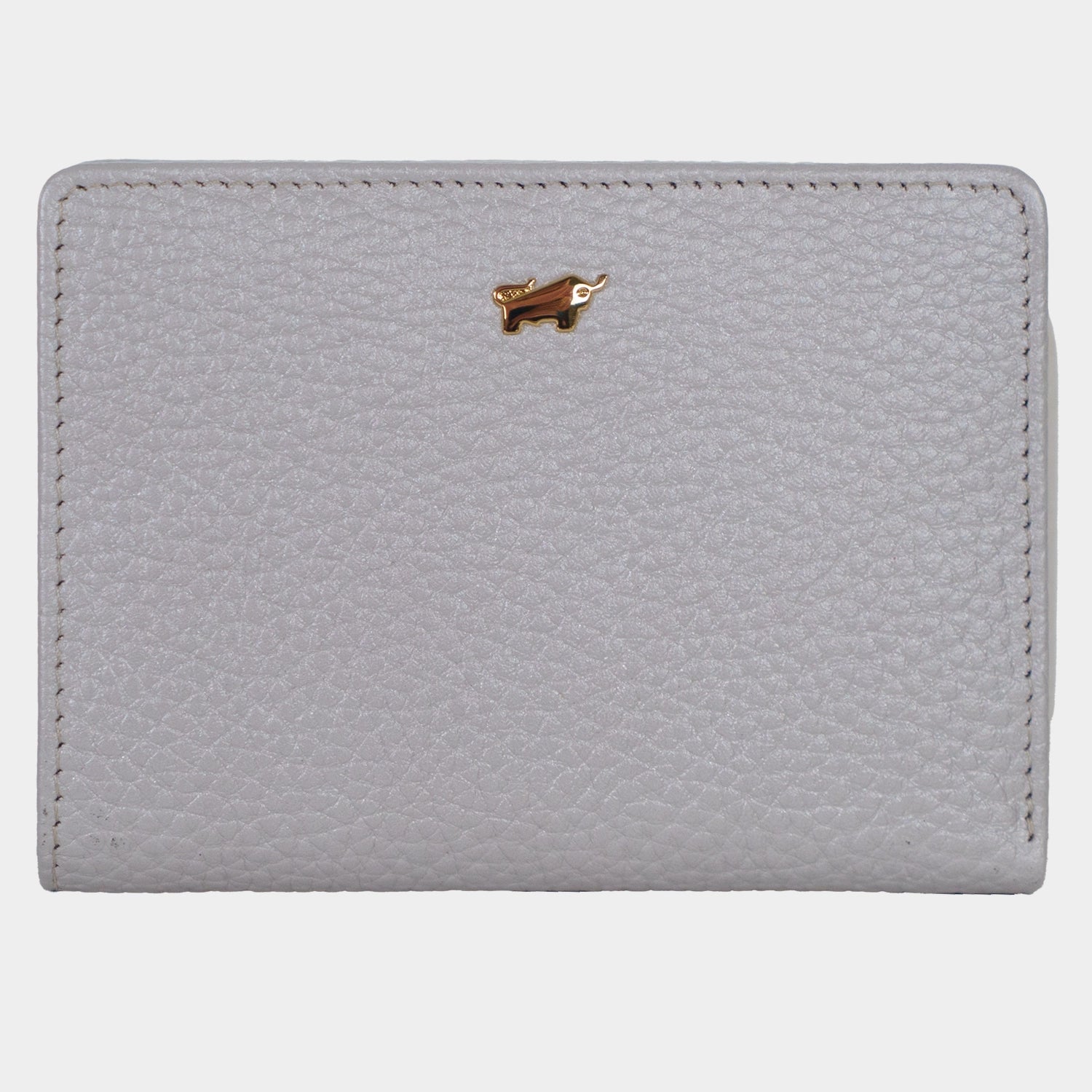 Frontansicht ALESSIA Mini Geldbörse 8CS silver grey