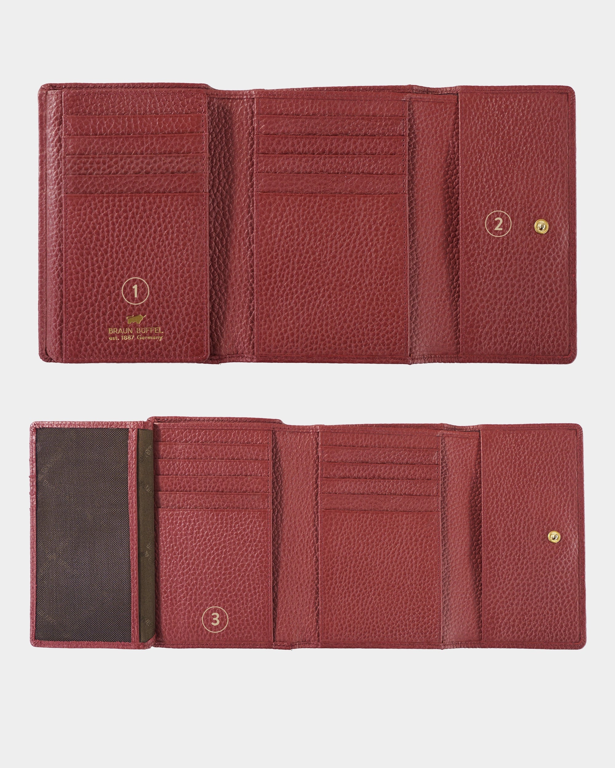 Personalisierungsbild ALESSIA Geldbörse M 15CS red dhalia