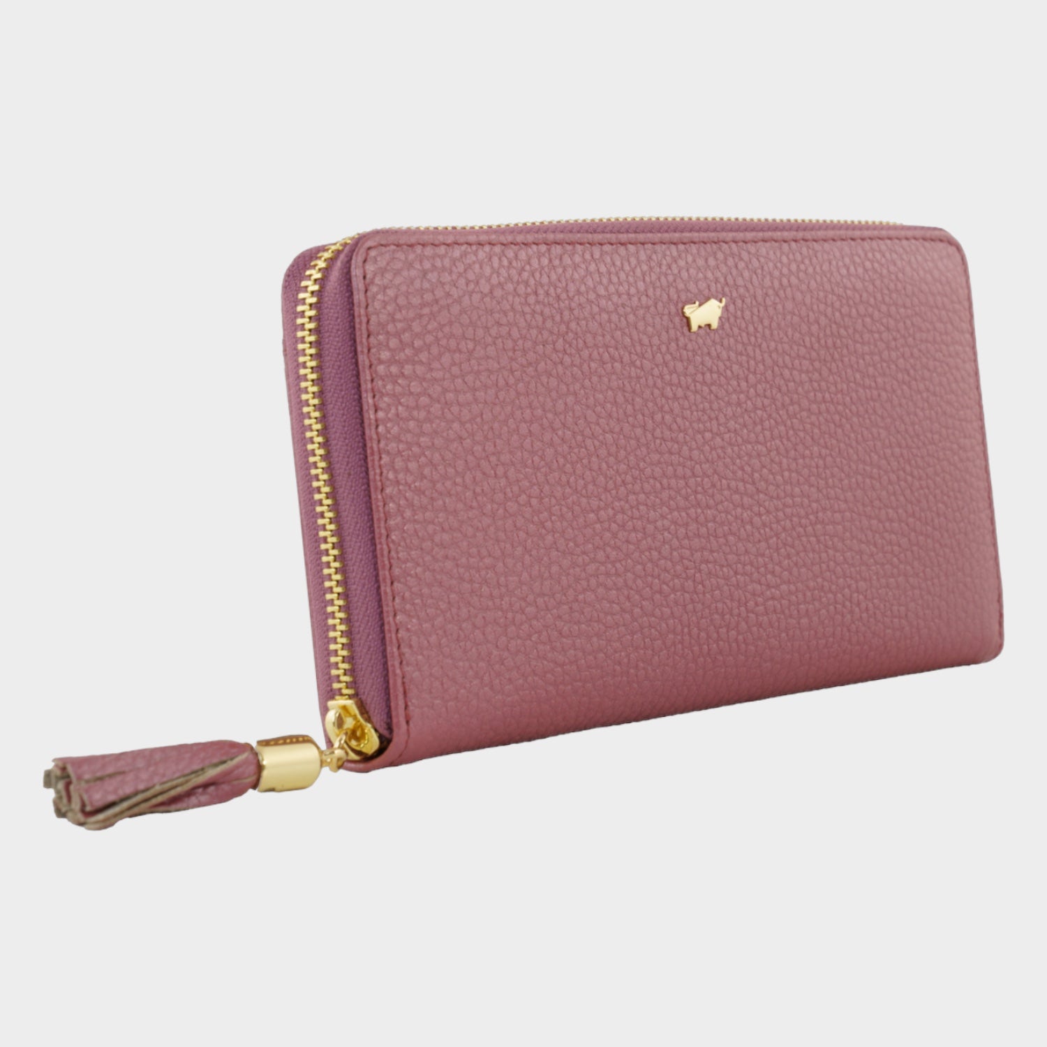 Schraegansicht ALESSIA RV-Geldbörse 18CS brown rose