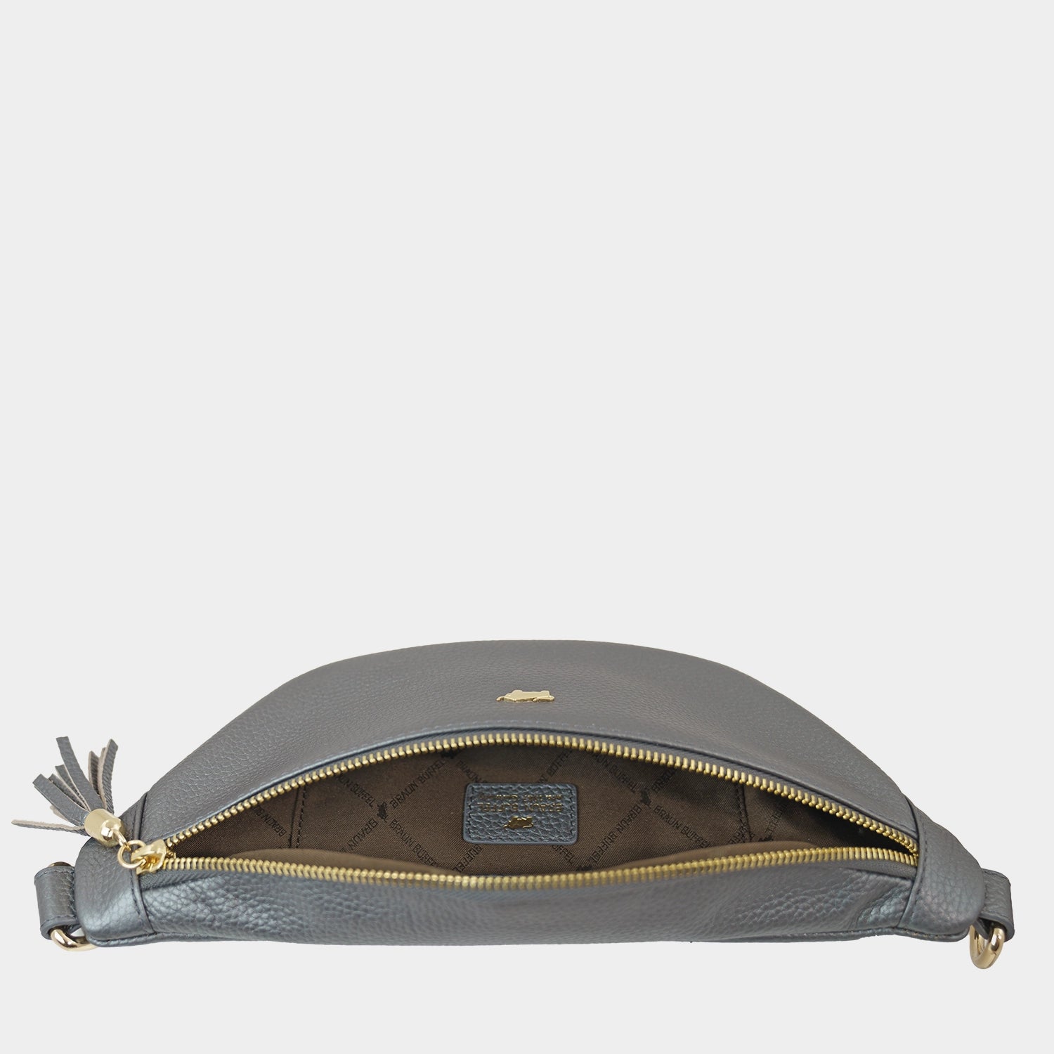 Innenansicht ALESSIA Gürteltasche dark grey