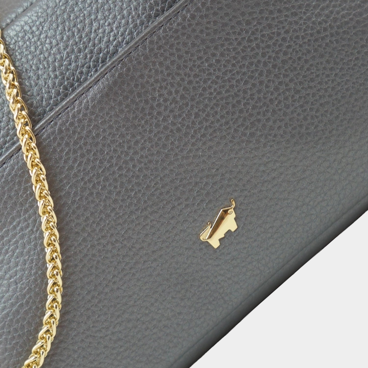 Keyfeature 3 ALESSIA Camera Bag with Chain dark grey
