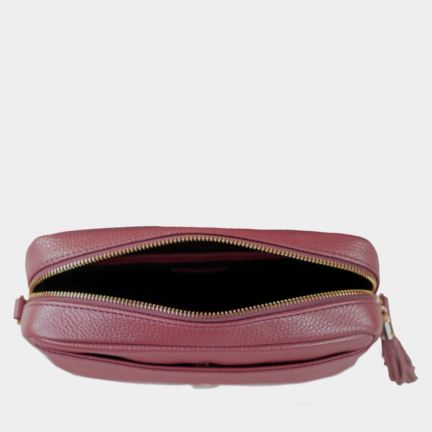 Innenansicht ALESSIA Camera Bag with Chain brown rose