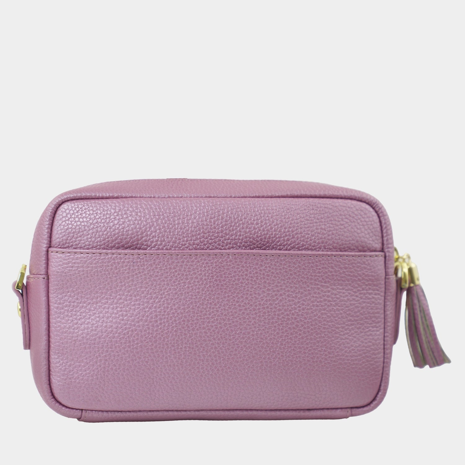 Rückansicht ALESSIA Camera Bag with Chain purple heather