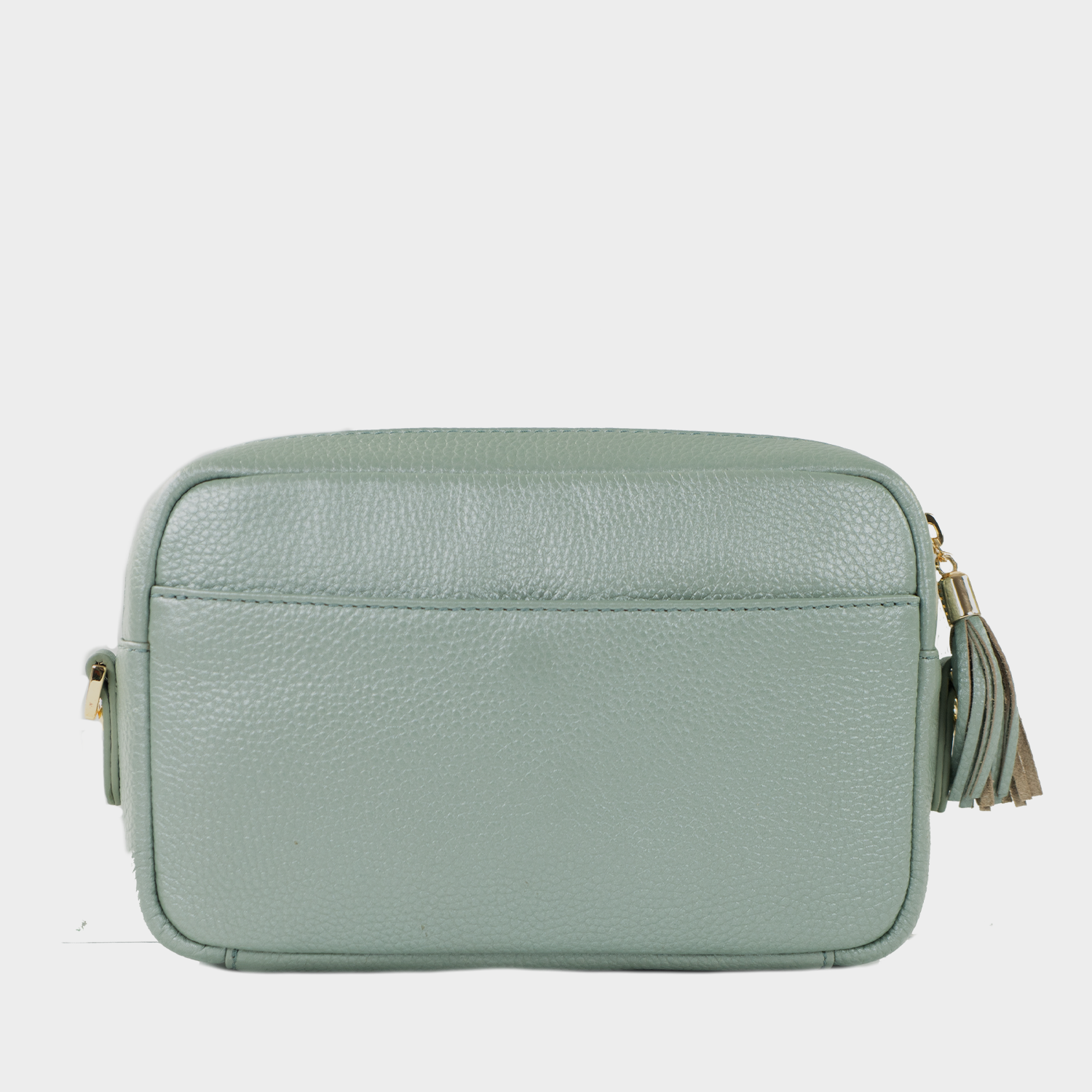 Rueckansicht ALESSIA Camera Bag with Chain pale green