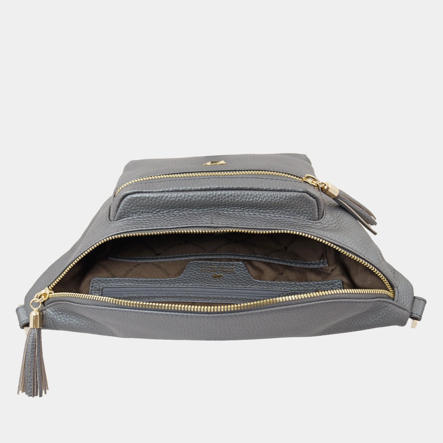 Innenansicht ALESSIA Cross Body Bag dark grey