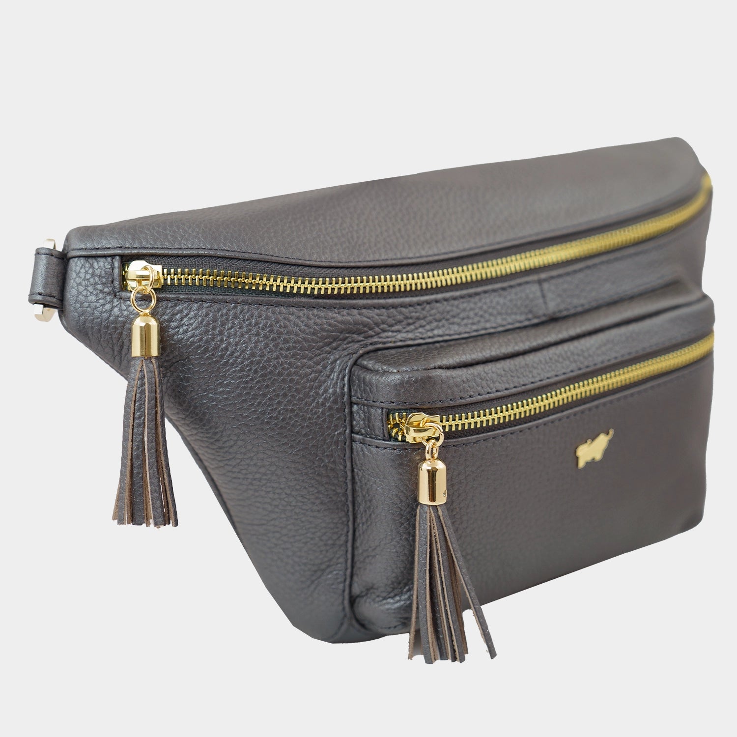 Schrägansicht ALESSIA Cross Body Bag dark grey