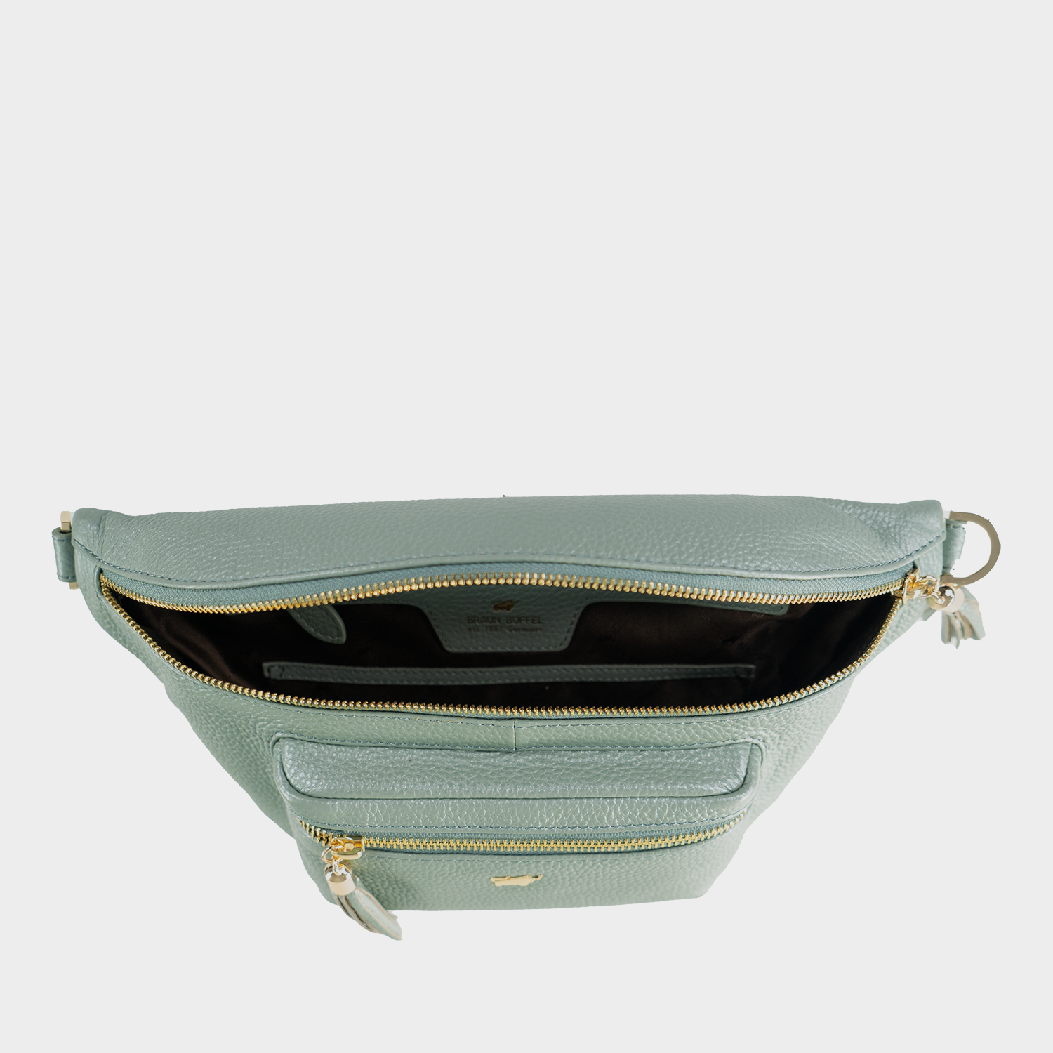 Innenansicht ALESSIA Cross Body Bag pale green