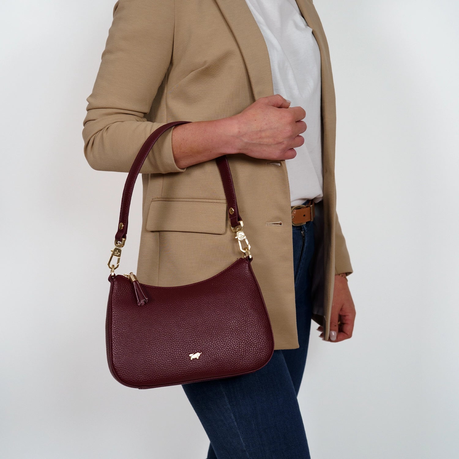 Keyfeature HANNA Mini Bag dark wine
