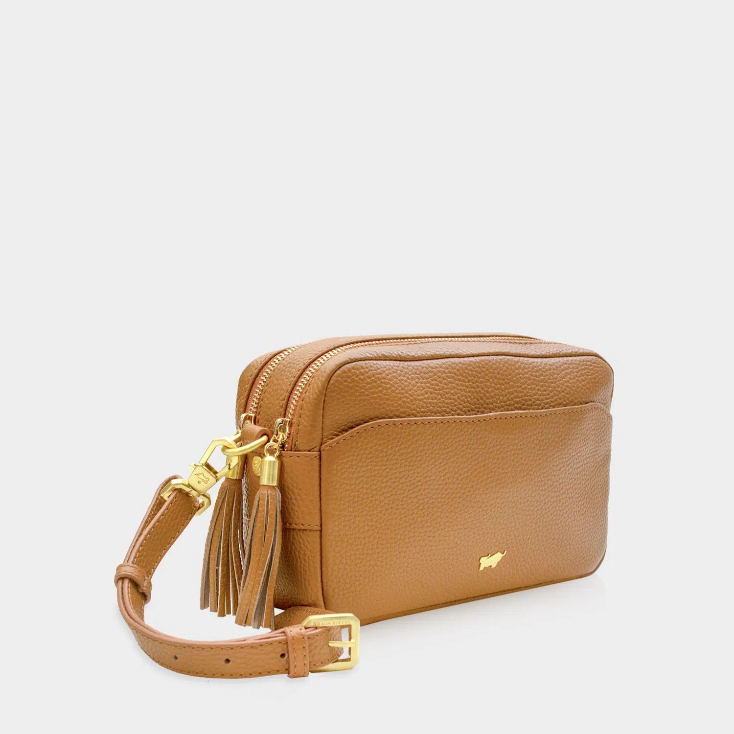 HANNA Umhängetasche Box cognac hover