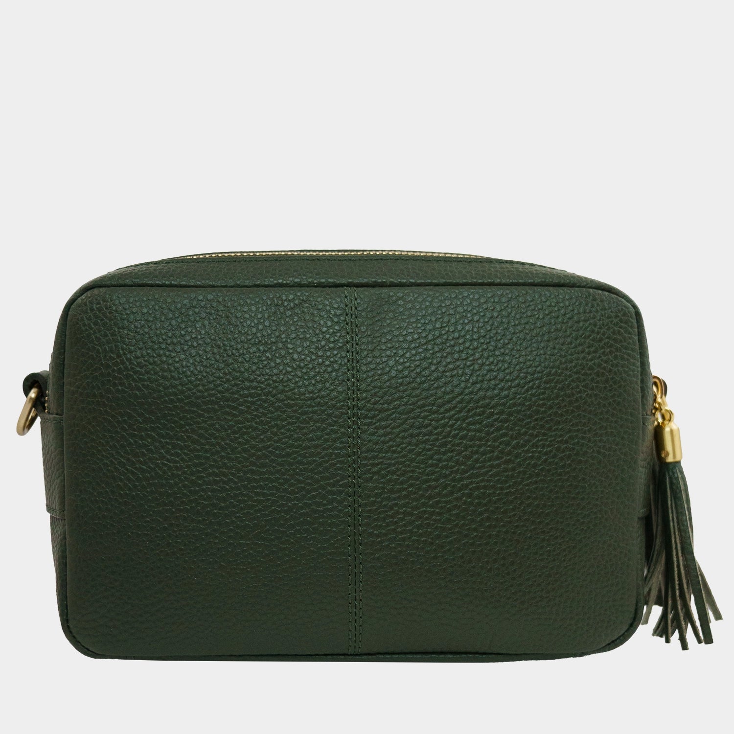 Rückansicht HANNA Umhängetasche box loden green