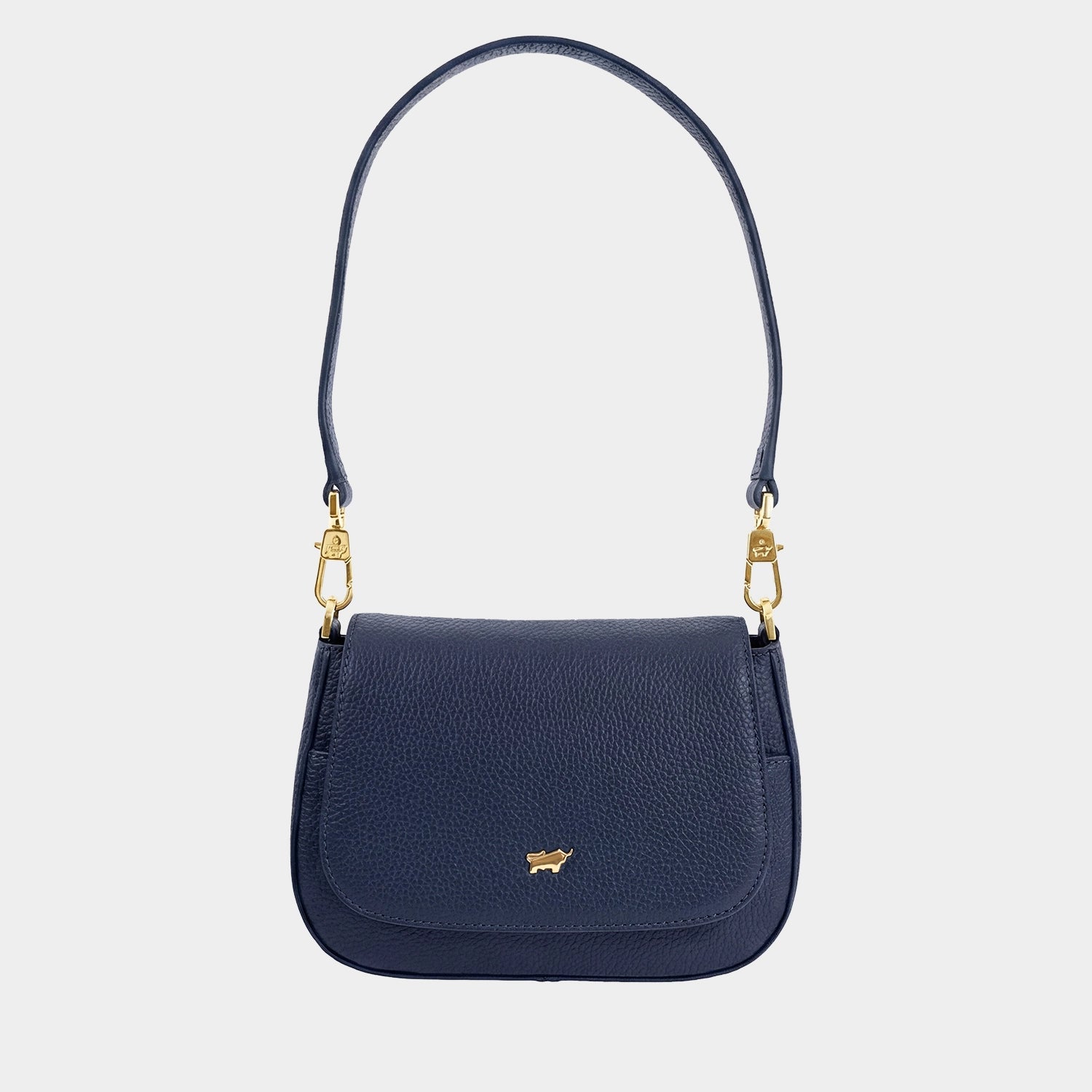 Frontansicht HANNA Flap Bag XS navy