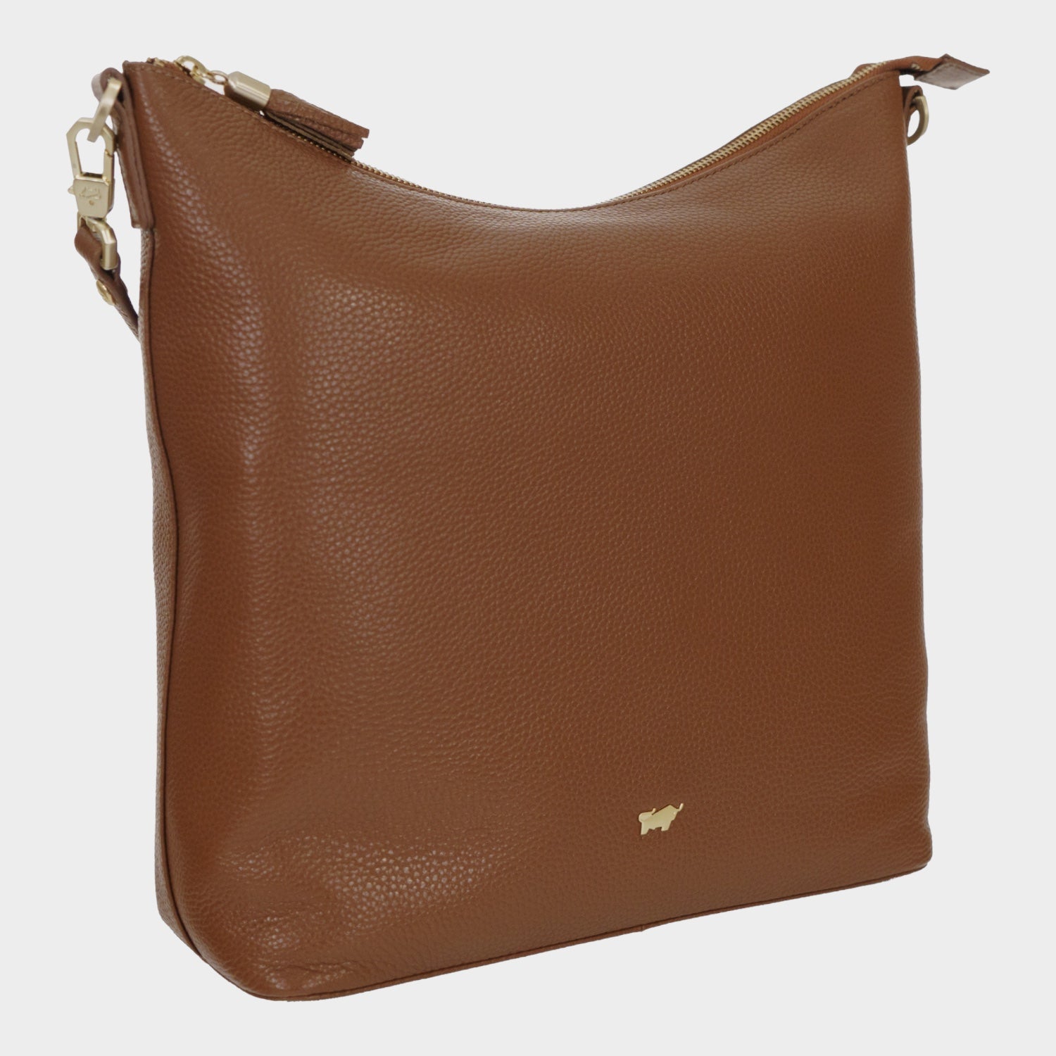 HANNA Hobo Bag M saddle brown