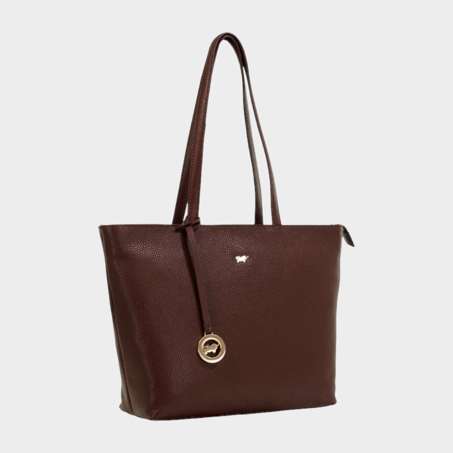 Schrägansicht HANNA Shopper S dark brown