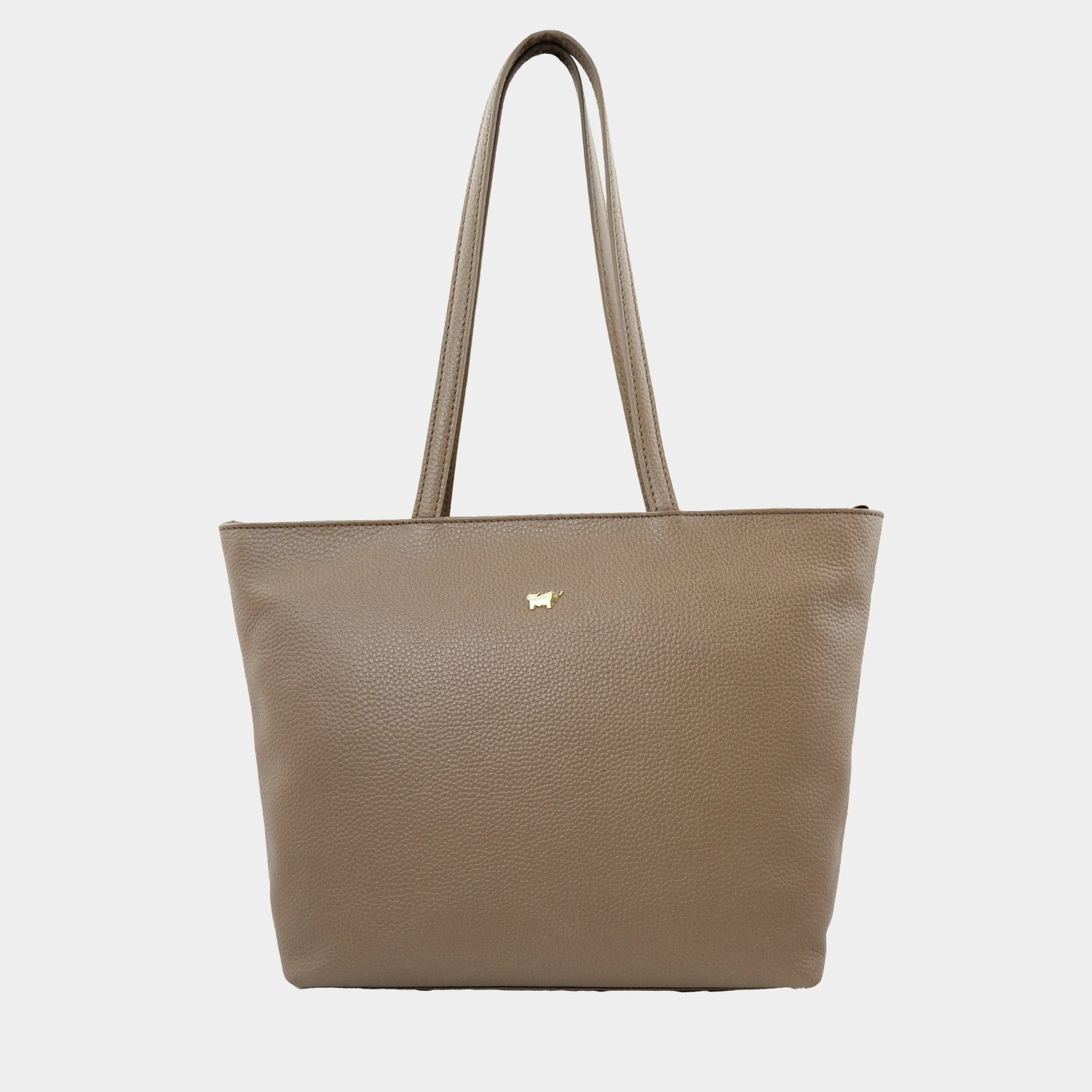 Frontansicht HANNA Shopper clay brown