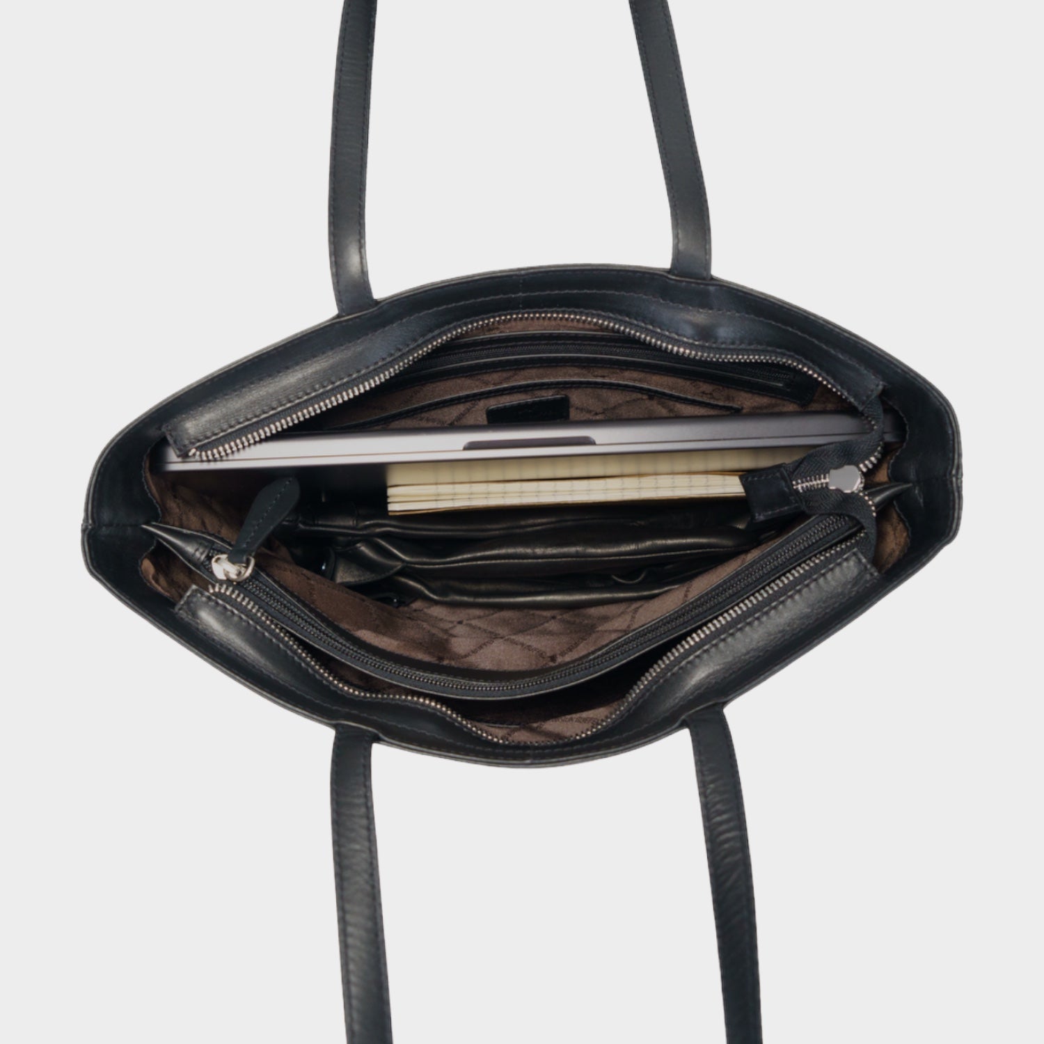 Innenansicht HANNA CLASSIC Shopper S schwarz