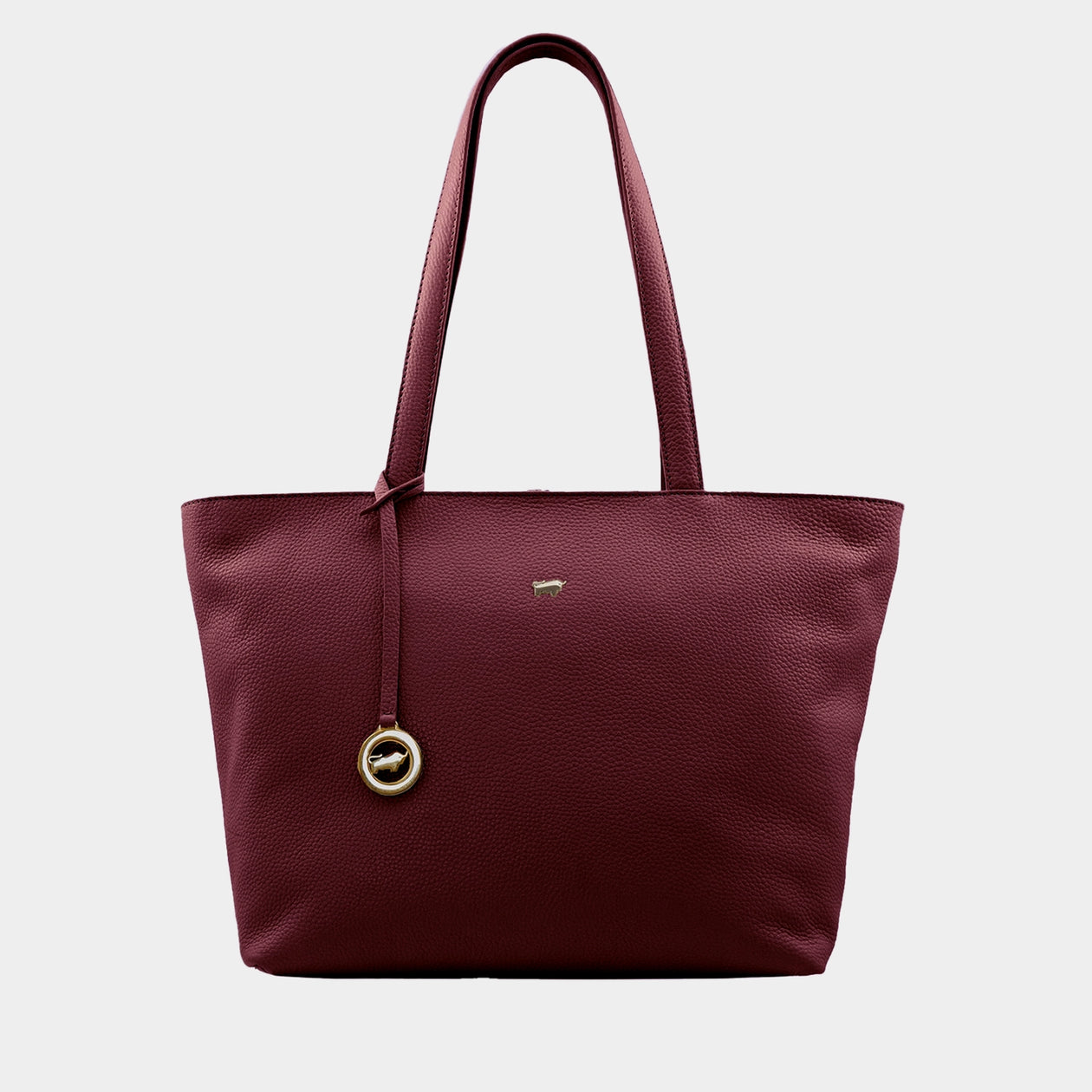 Frontansicht HANNA Shopper dark wine