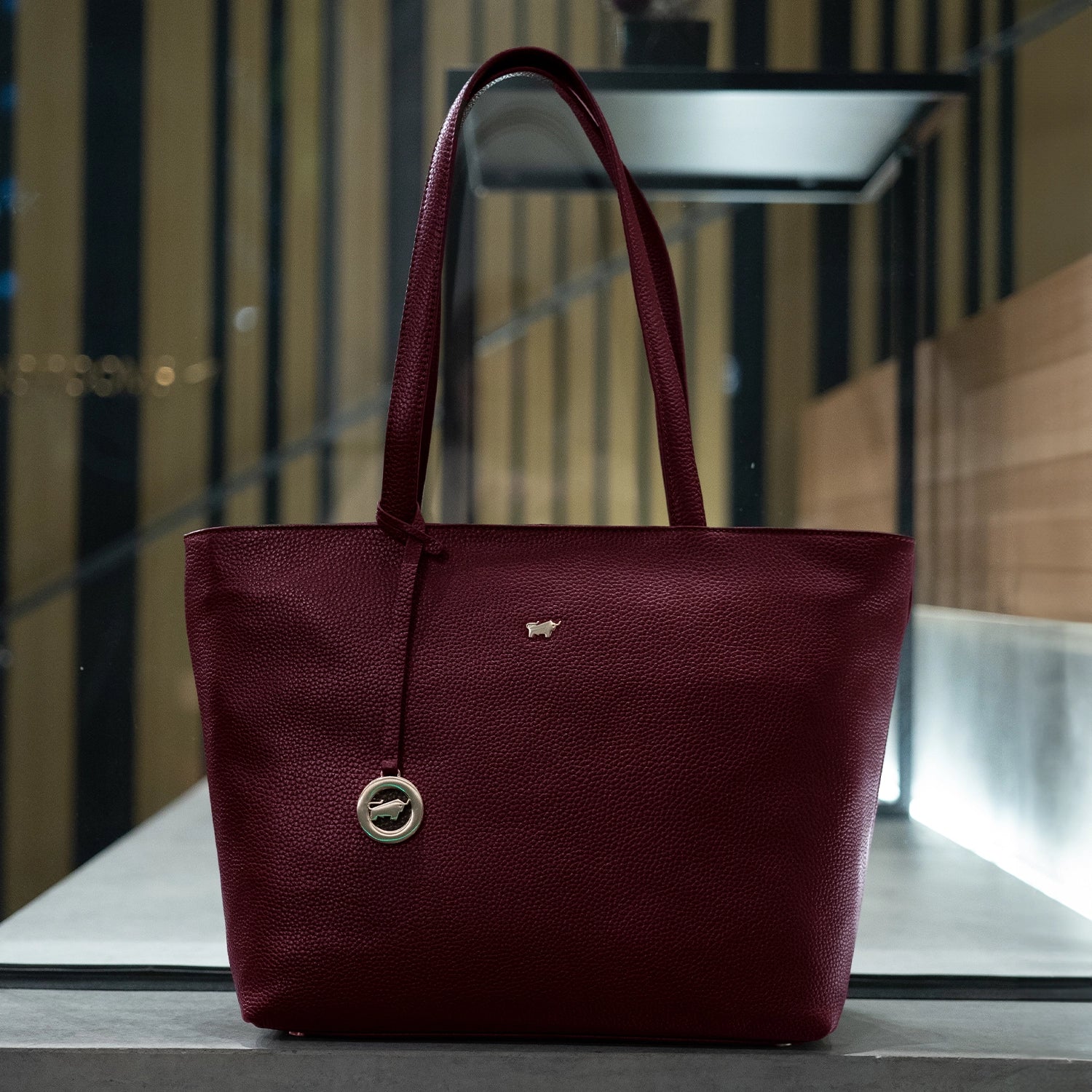 Keyfeature HANNA Shopper dark wine