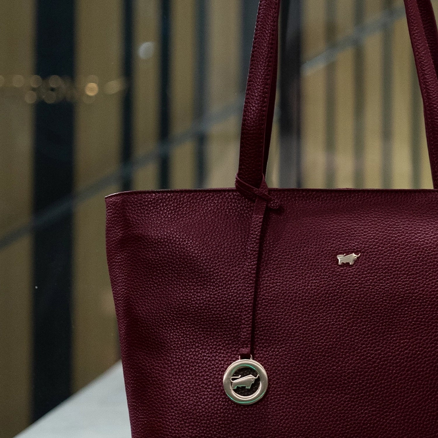 Keyfeature HANNA Shopper dark wine