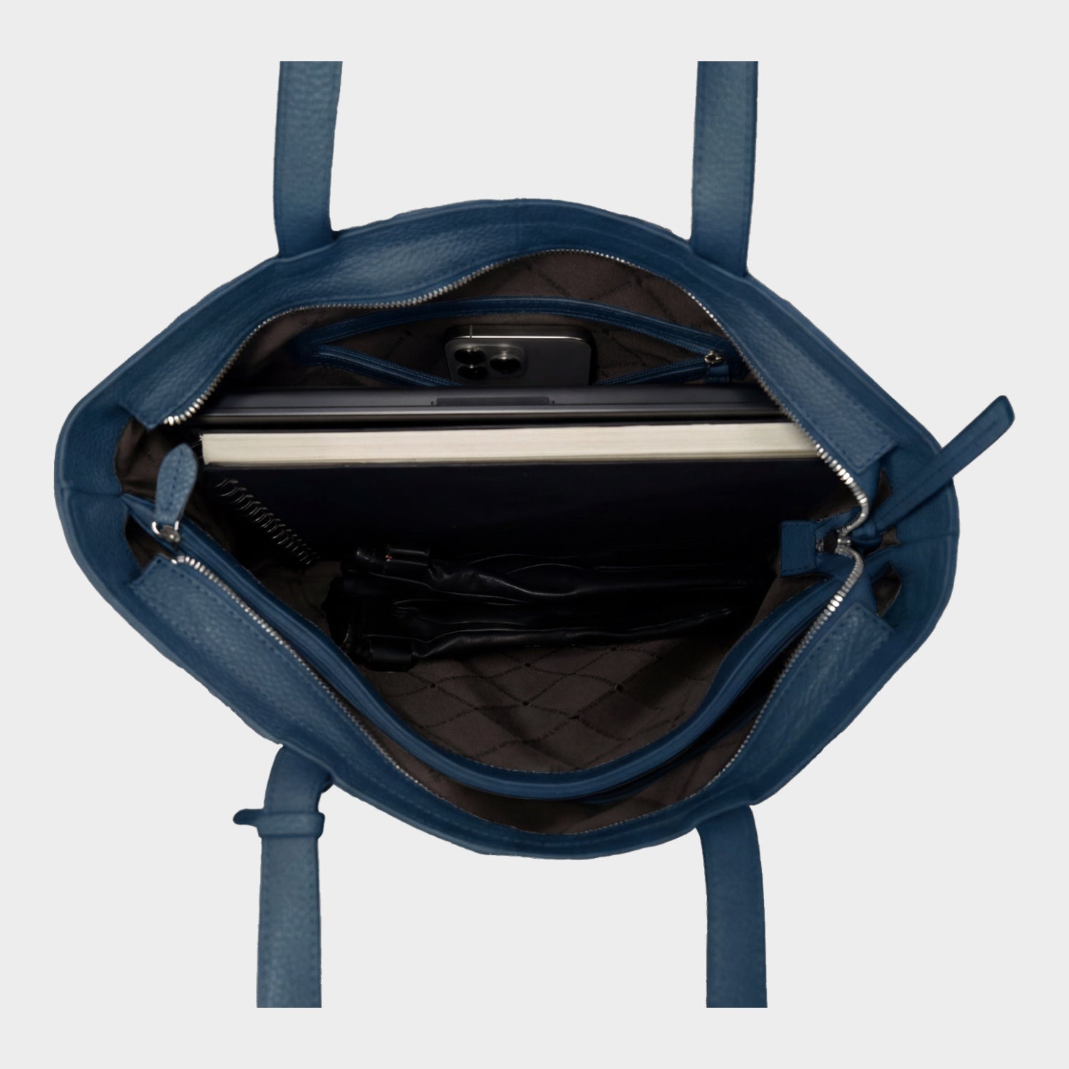 Innenansicht HANNA Shopper blue sapphire