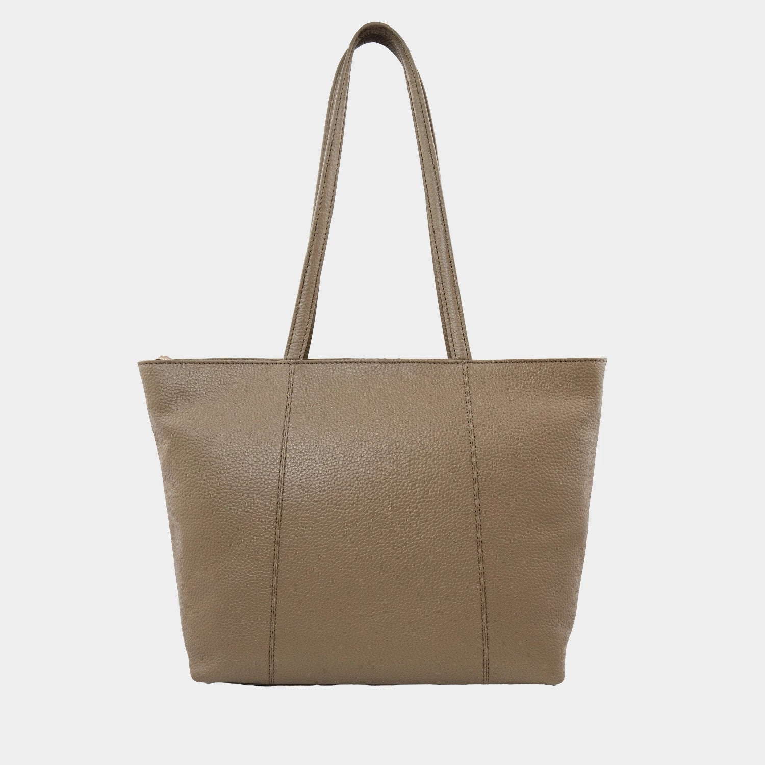 Rückansicht HANNA Shopper clay brown