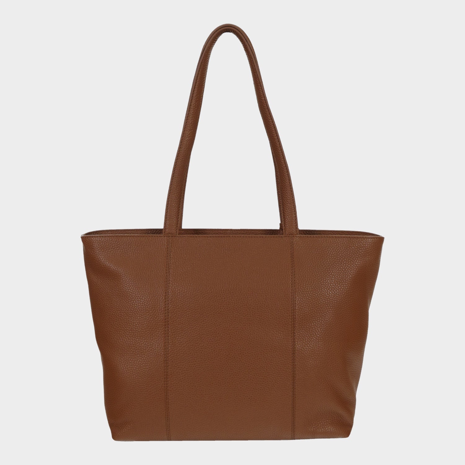 Rückansicht HANNA Shopper saddle brown