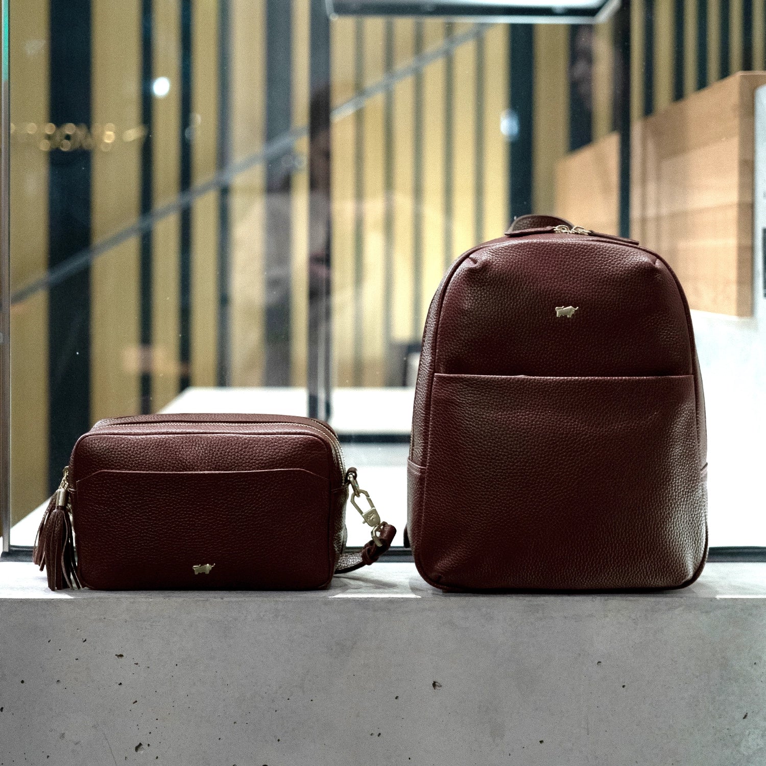 Keyfeature HANNA Rucksack S dark brown