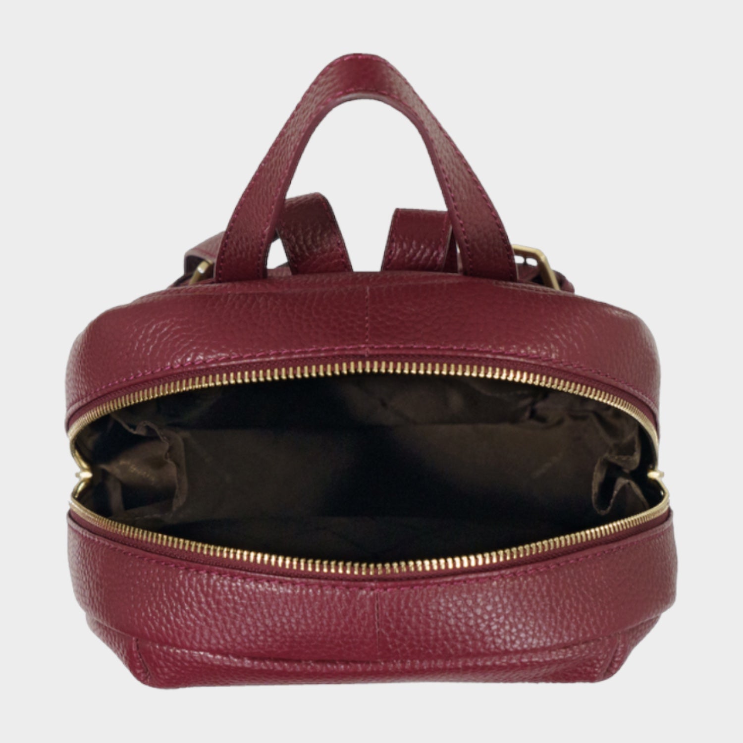Innenansicht HANNA Rucksack S dark wine