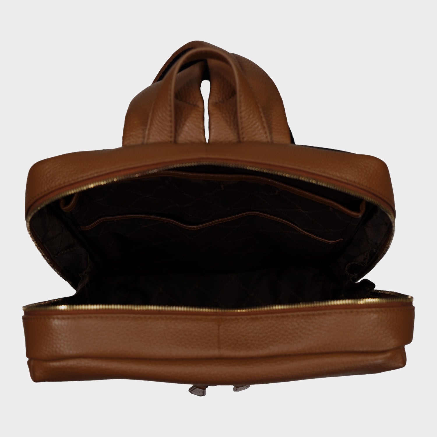 HANNA Backpack M saddle brown