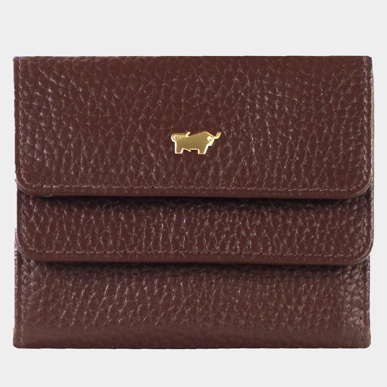 Frontansicht HANNA RFID Geldbörse 5CS dark brown