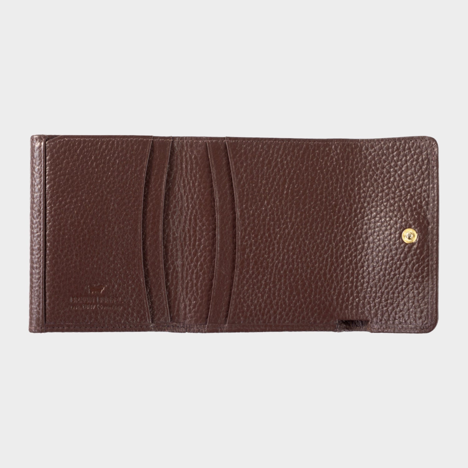 Innenansicht HANNA RFID Geldbörse 5CS dark brown