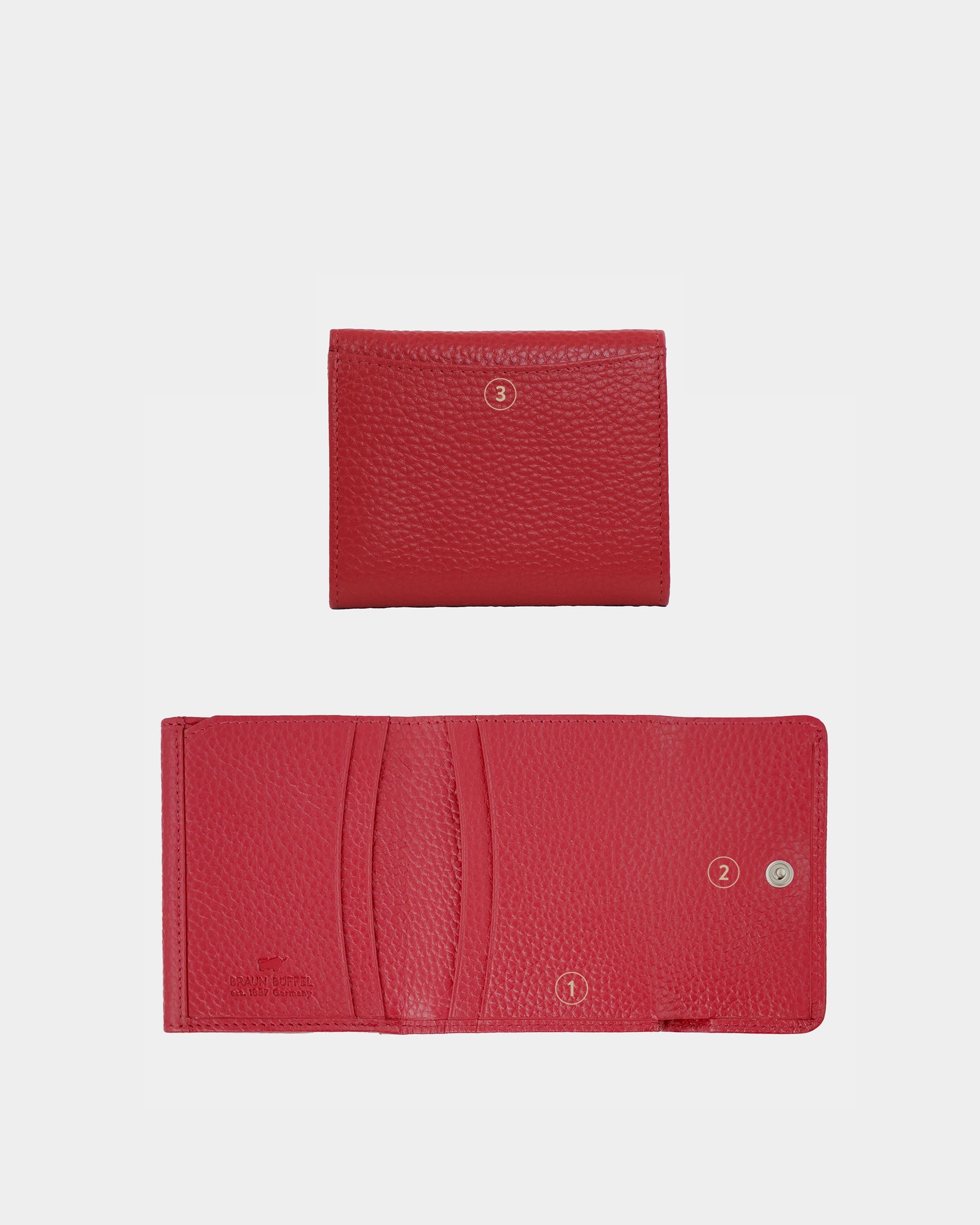 Personalisierungsbild HANNA RFID Geldbörse 5CS red