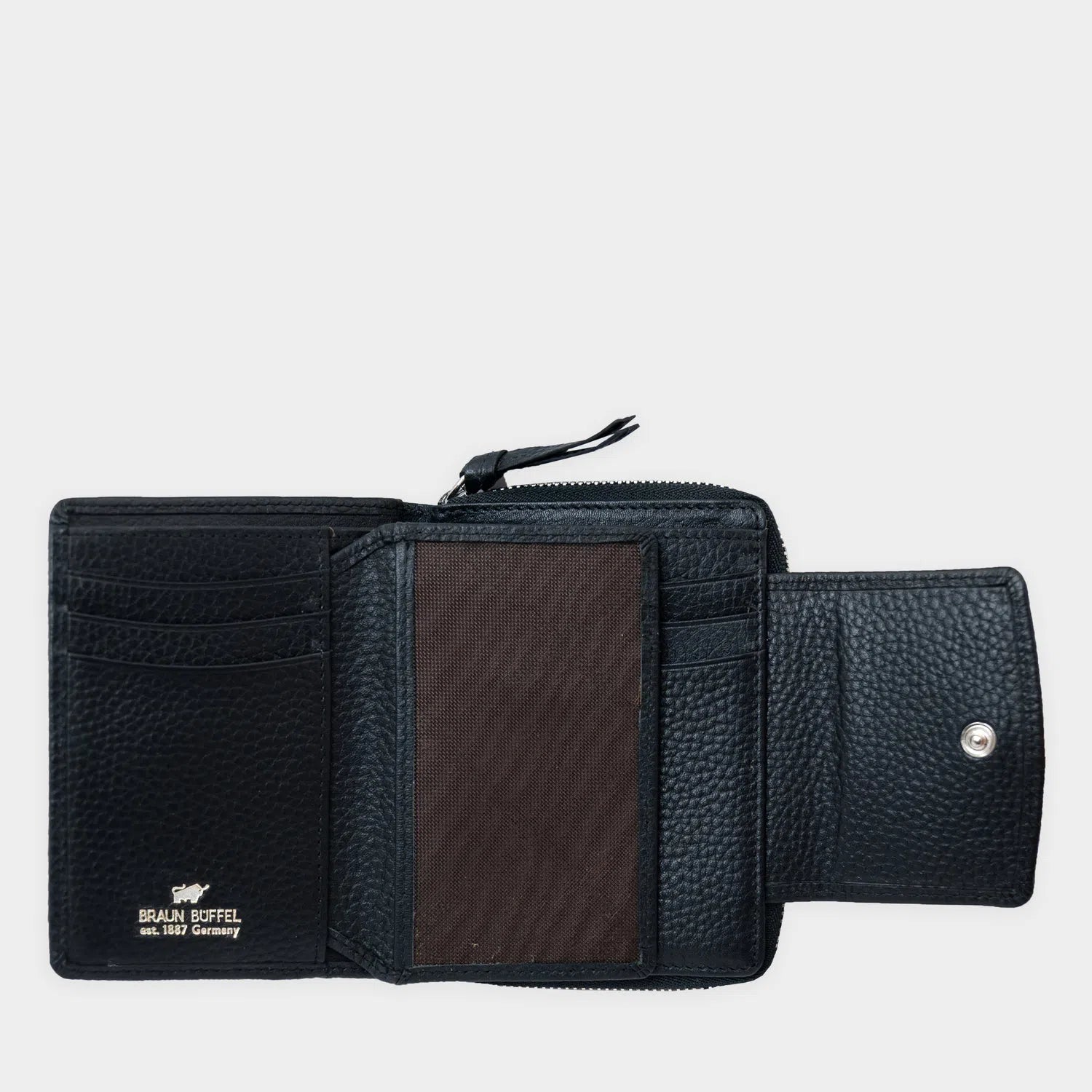 HANNA RFID RV Geldbörse M 8CS schwarz