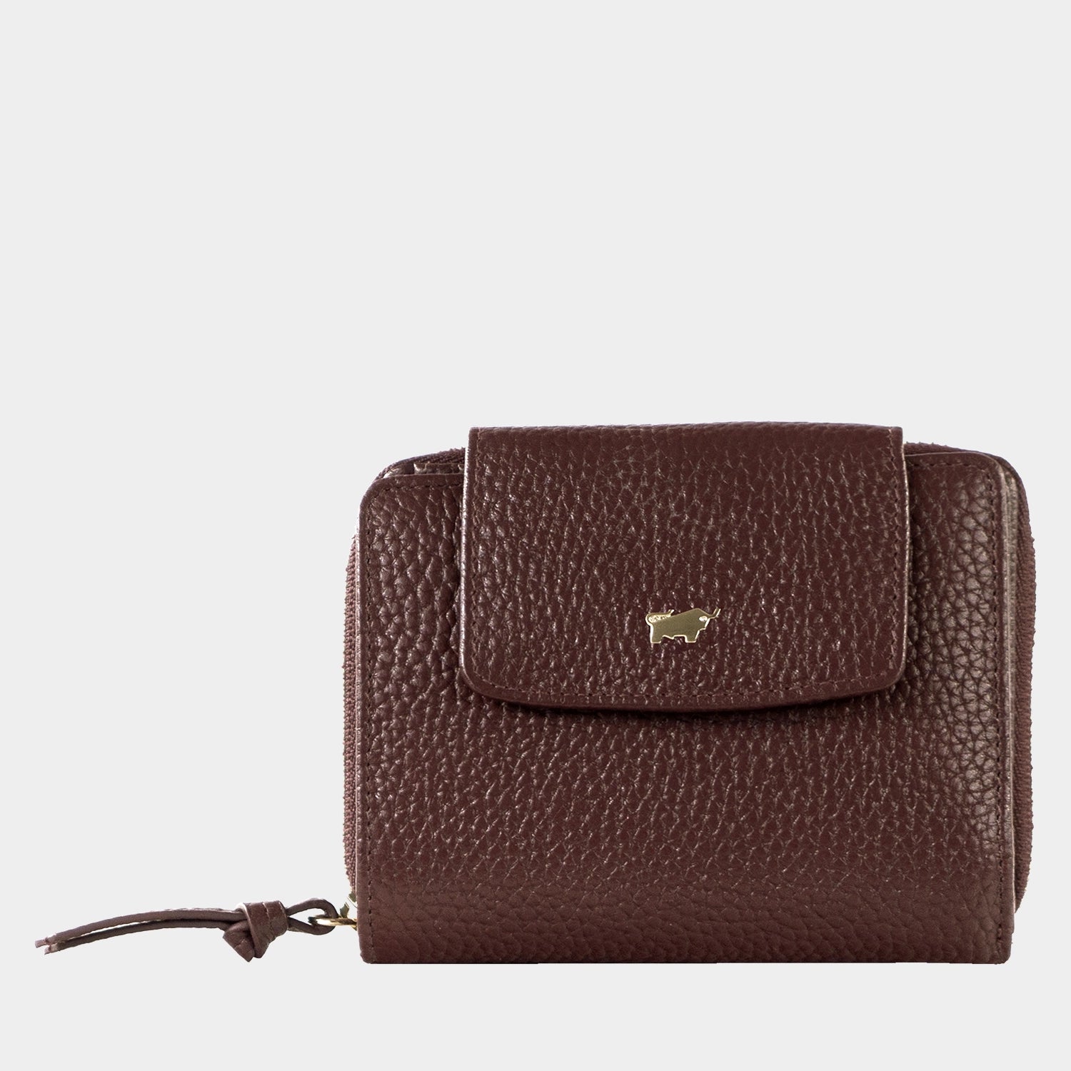 Frontansicht HANNA RFID RV Geldbörse M 8CS dark brown