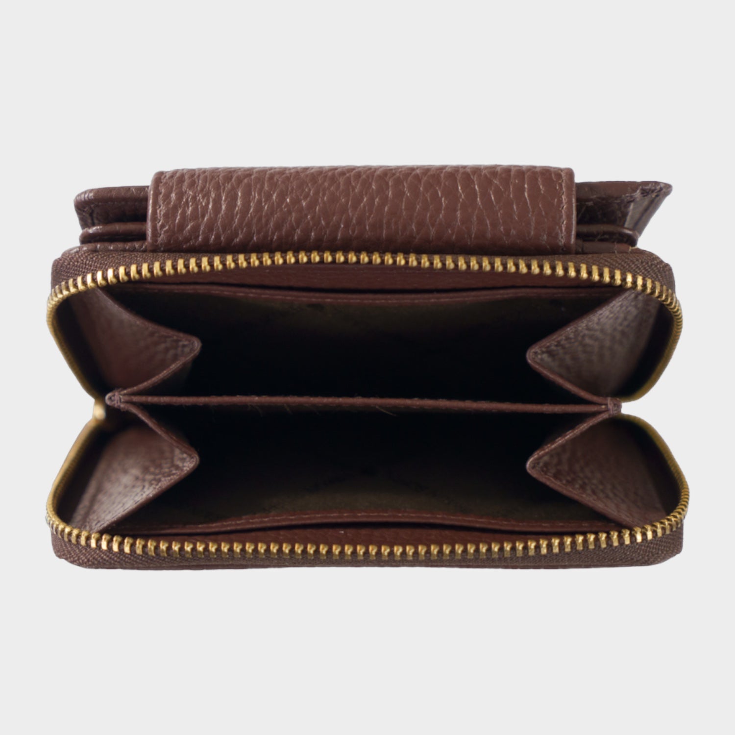 Innenansicht HANNA RFID RV Geldbörse M 8CS dark brown