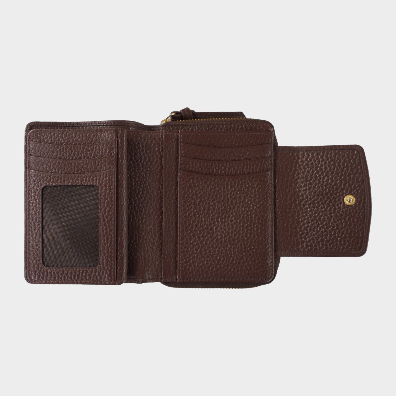 Innenansicht HANNA RFID RV Geldbörse M 8CS dark brown