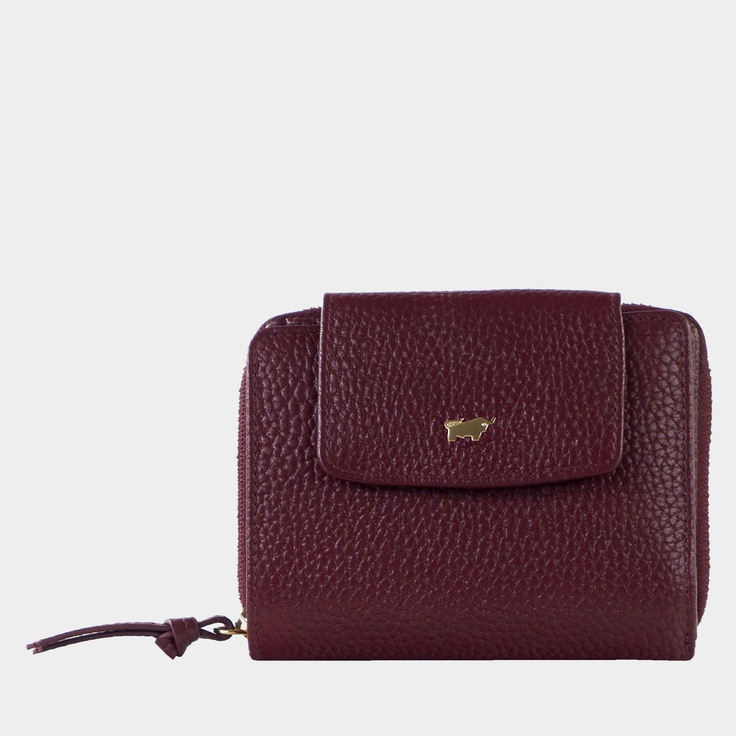 Frontansicht HANNA RFID RV Geldbörse M 8CS dark wine