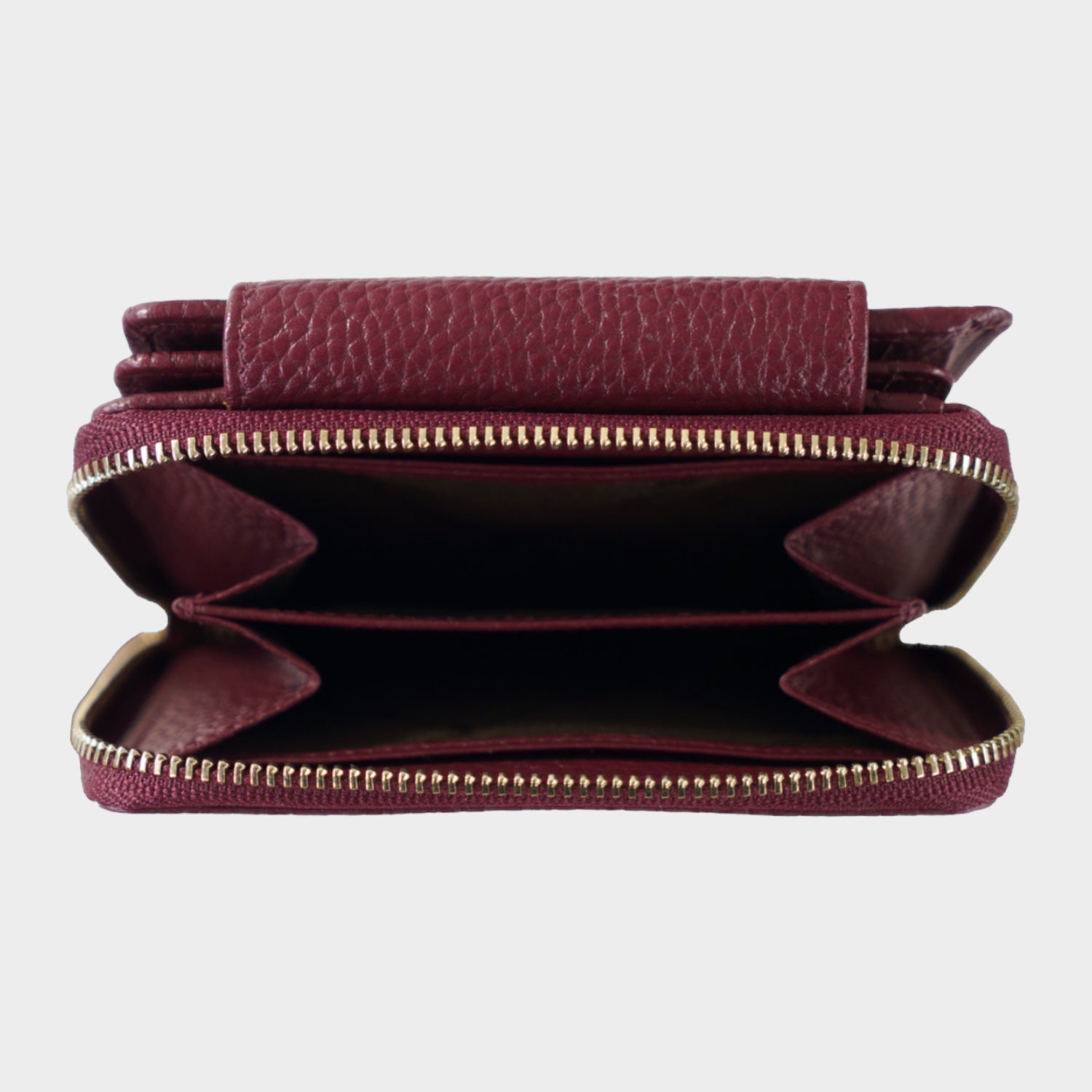 Innenansicht HANNA RFID RV Geldbörse M 8CS dark wine