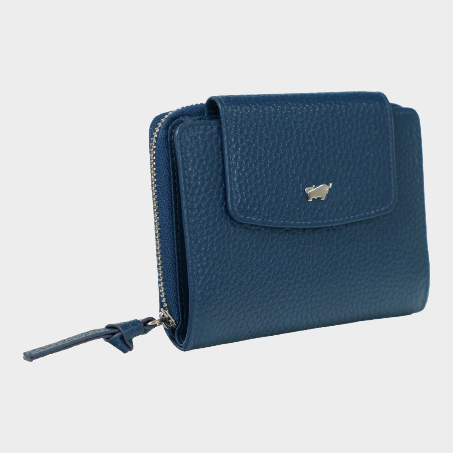 Schrägansicht HANNA RFID RV Geldbörse M 8CS blue sapphire