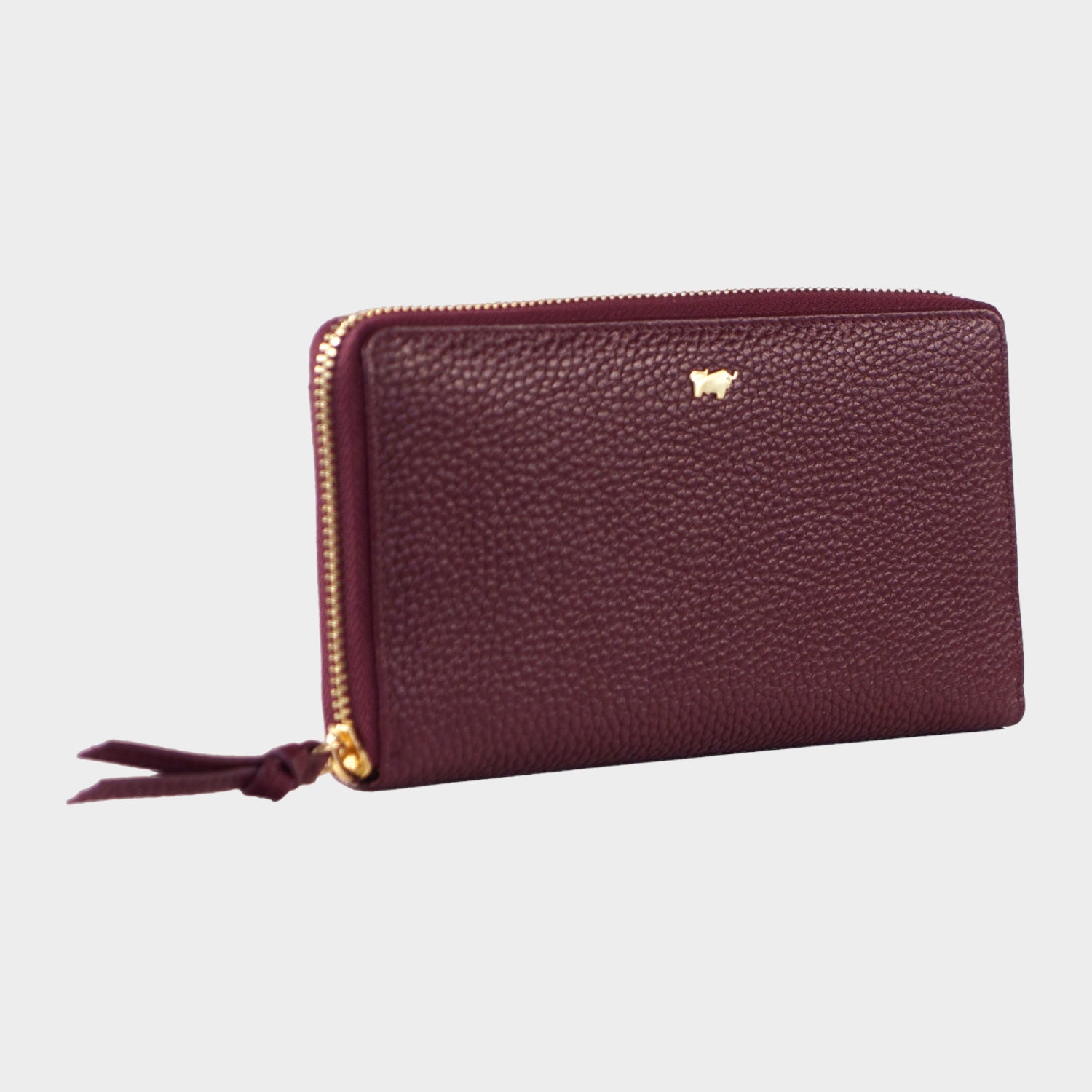 Schrägansicht HANNA RFID RV Geldbörse 16CS dark wine
