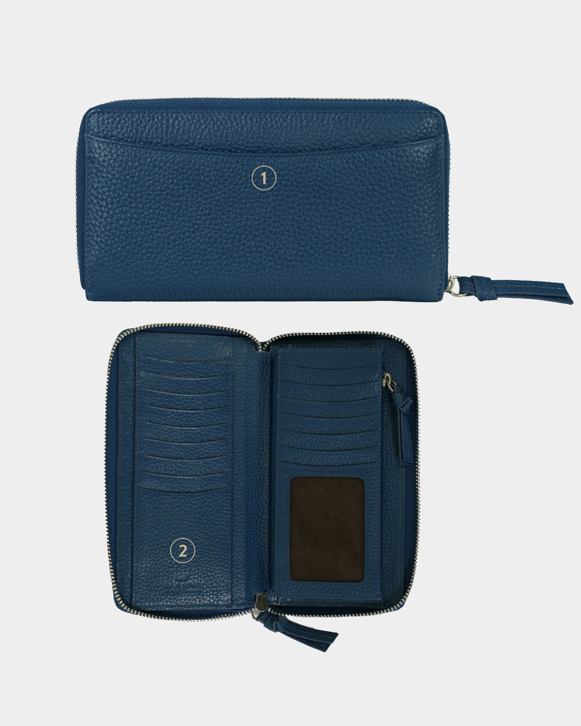 Personalisierungsbild HANNA RFID RV Geldbörse 16CS blue sapphire