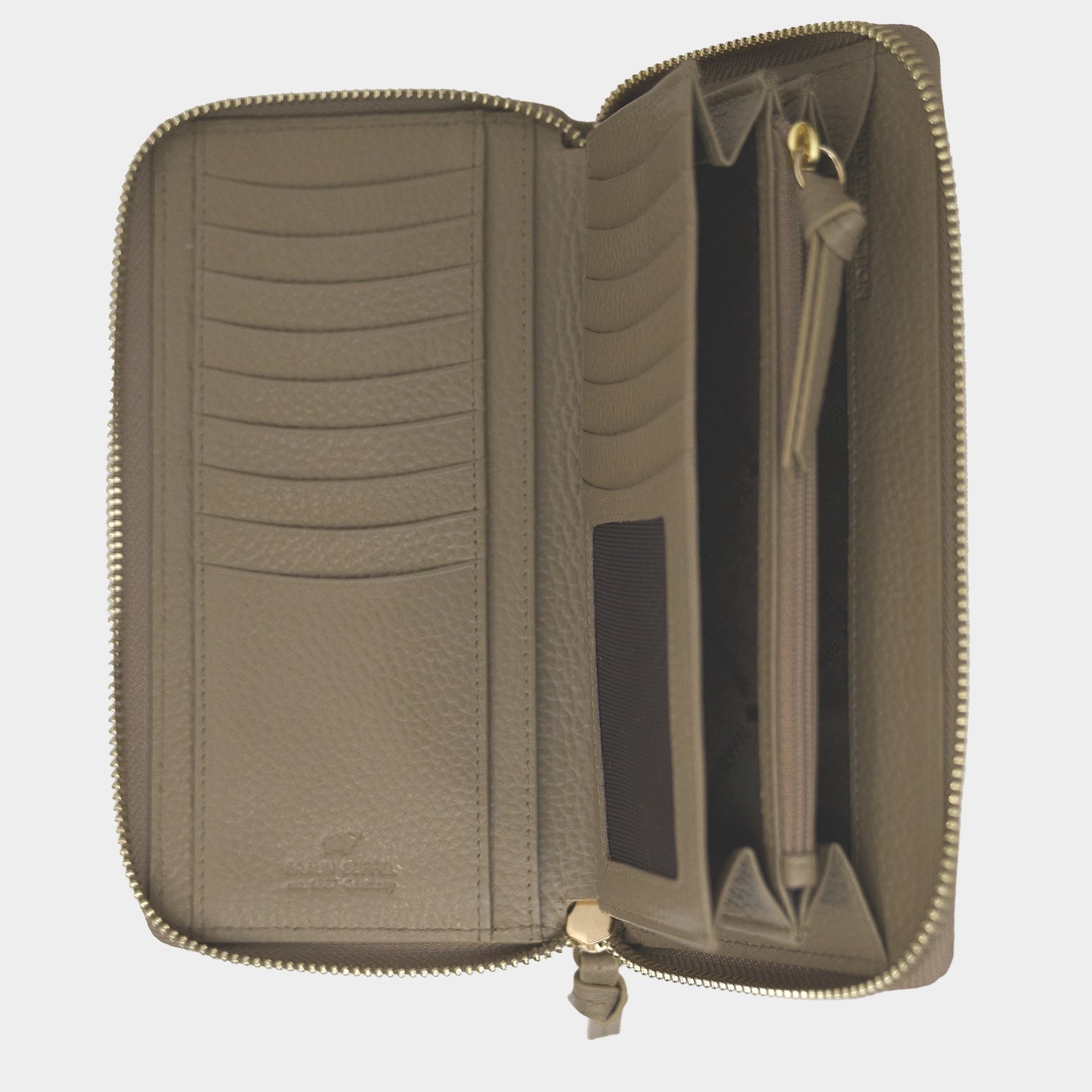Innenansicht HANNA RFID RV Geldbörse 16CS clay brown