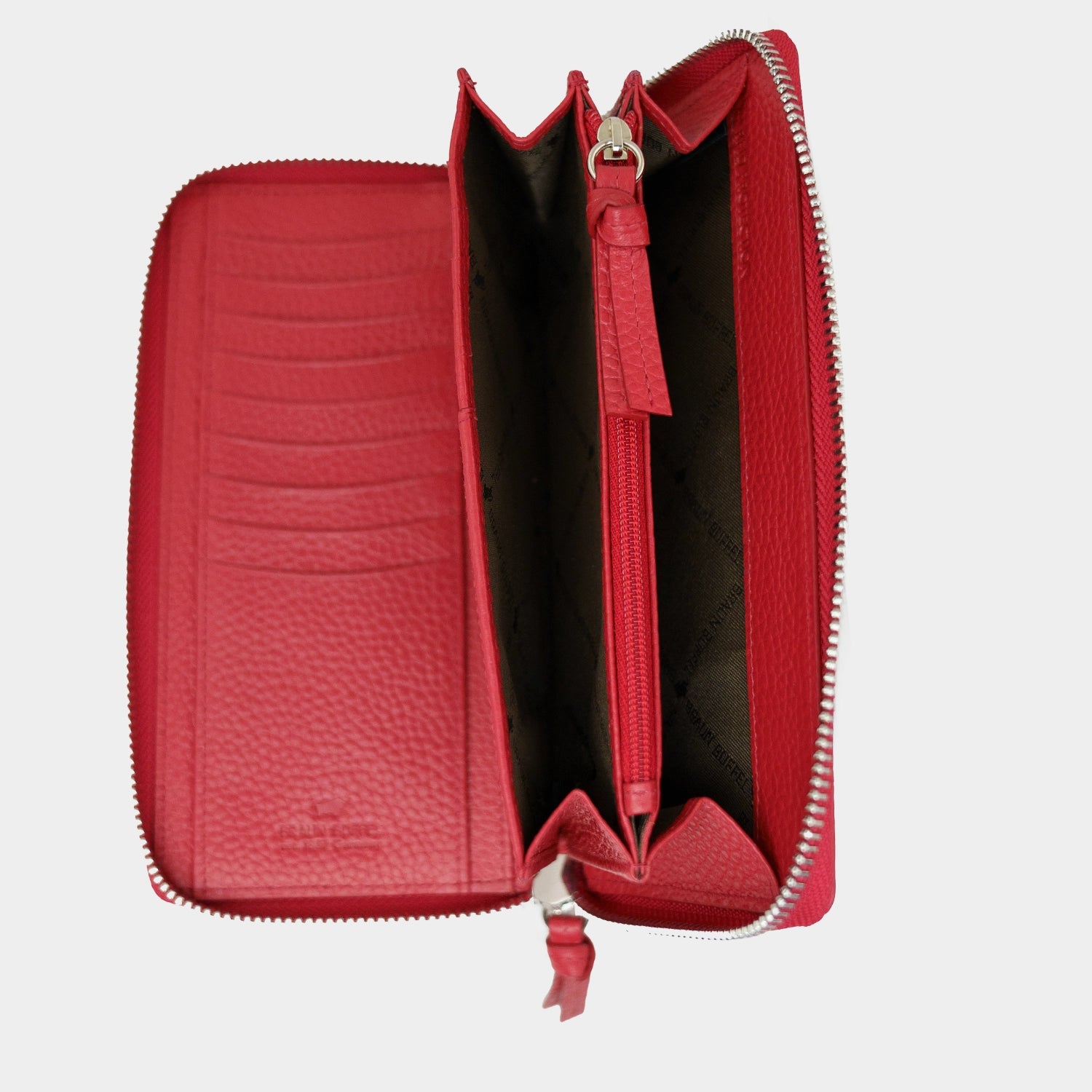 Innenansicht HANNA RFID RV Geldbörse 16CS red