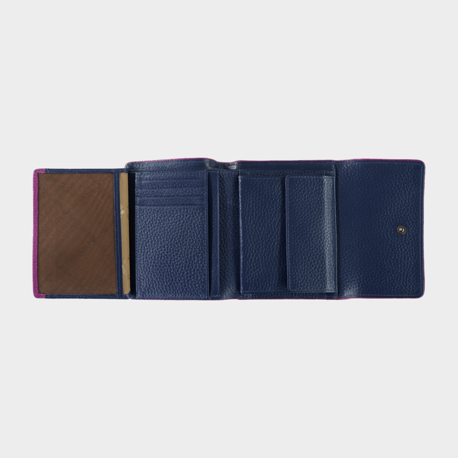 ASTI LIMITED RFID Geldbörse M 8CS dark blue