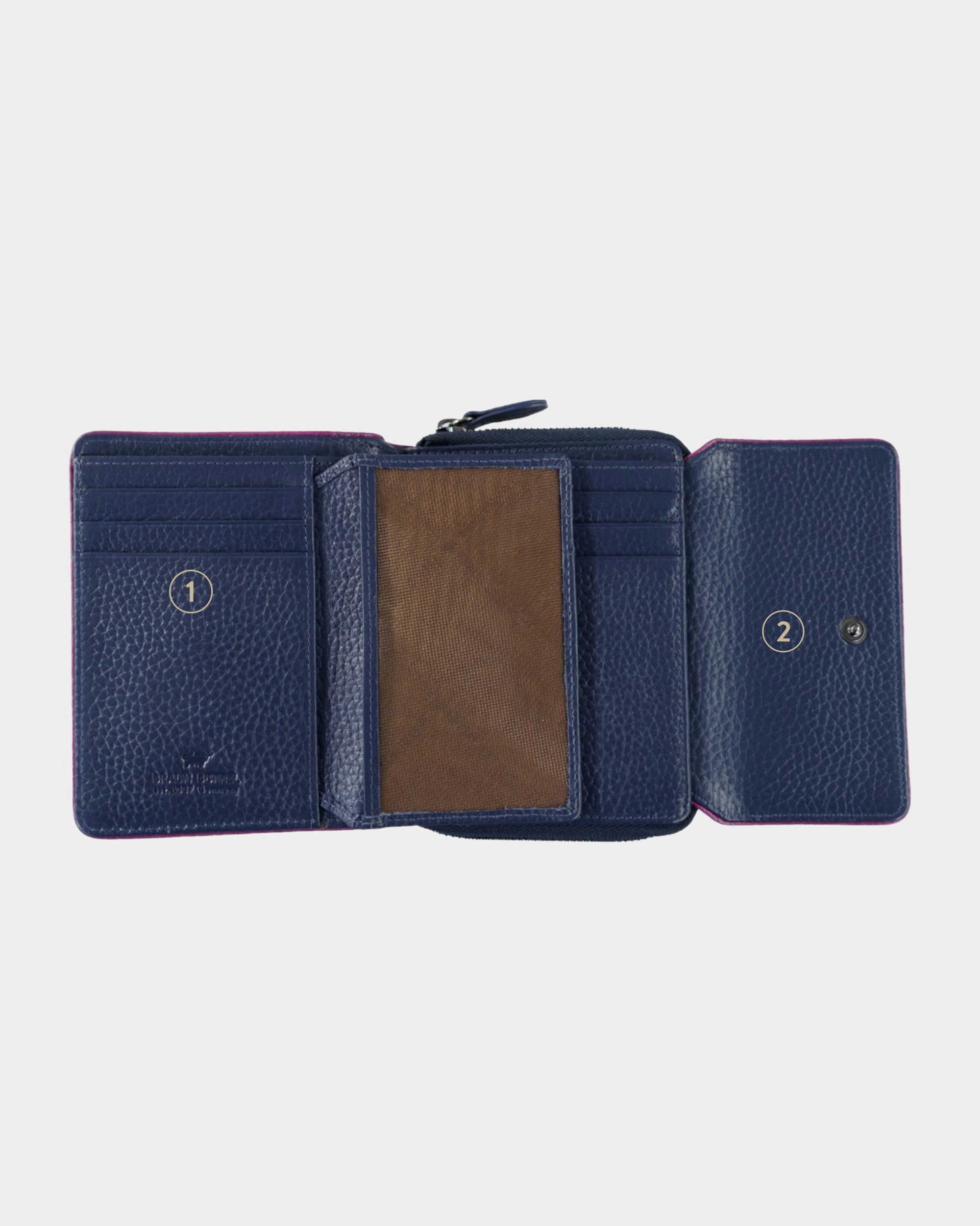 ASTI LIMITED RFID RV-Geldbörse M 8CS dark blue