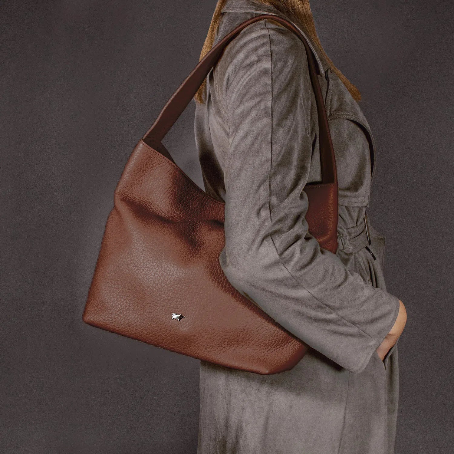 Umhängetasche HELENE braun